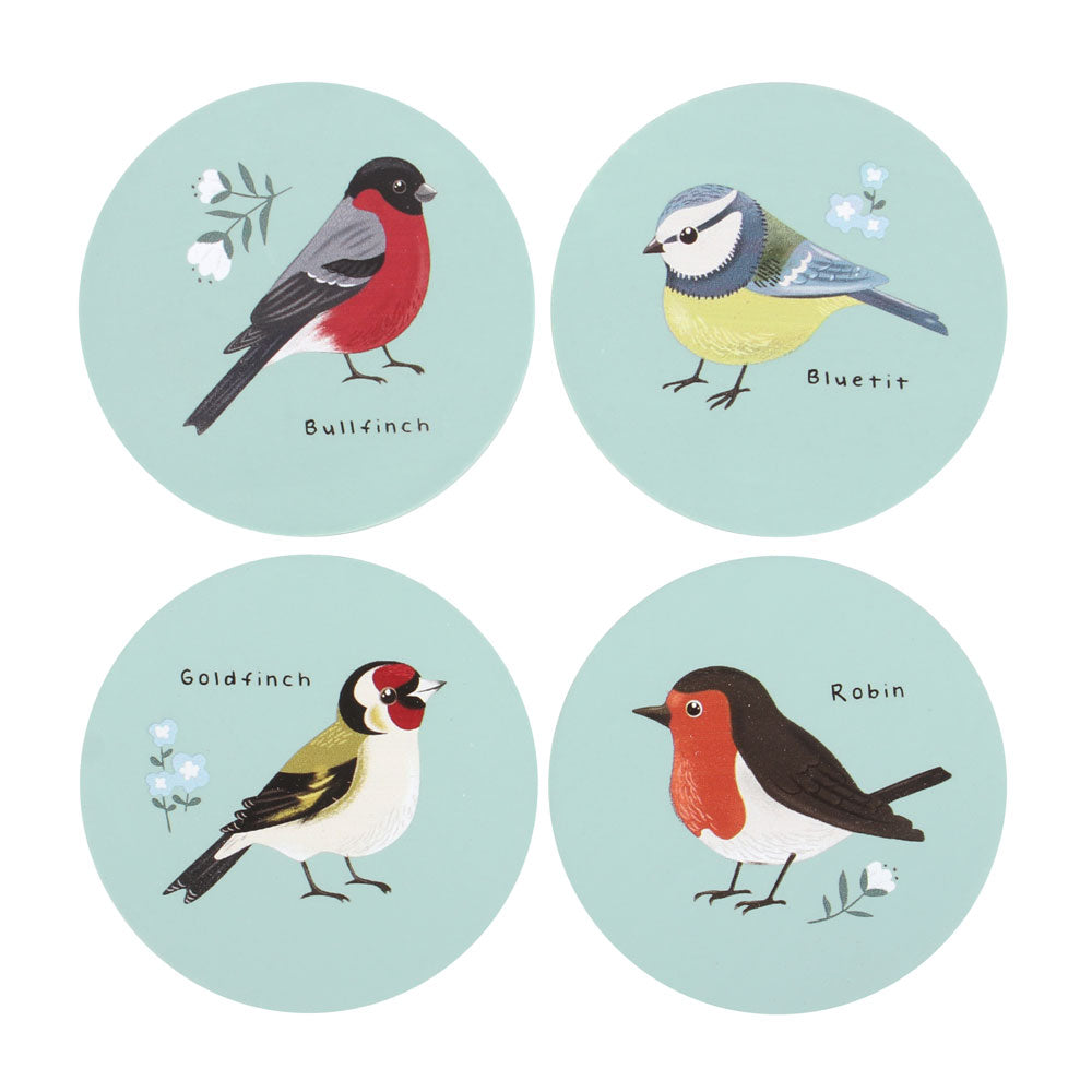 View British Garden Birds Coaster Set information