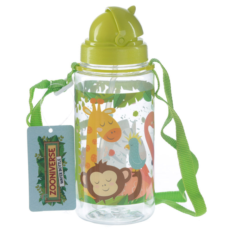 View Zooniverse Zoo Animals 450ml Childrens Water Bottle information