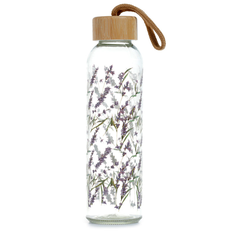 View Reusable Glass Water Bottle Lavender Fields Pick of the Bunch information