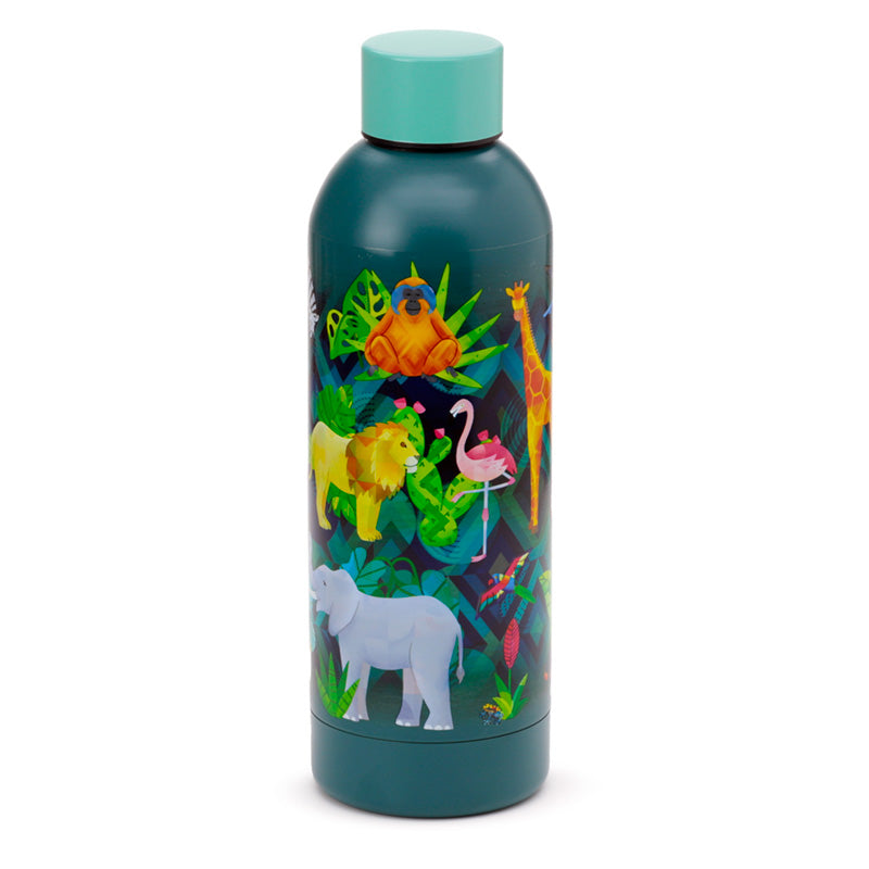 View Reusable Stainless Steel Insulated Drinks Bottle 530ml Animal Kingdom information