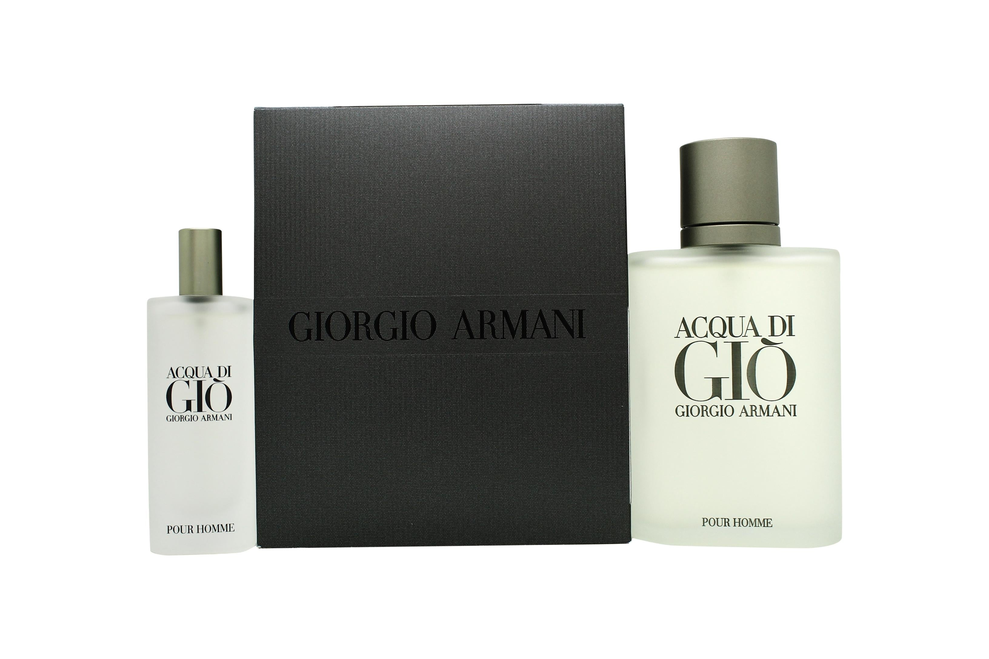 View Giorgio Armani Acqua Di Gio Gift Set 100ml EDT 15ml EDT information