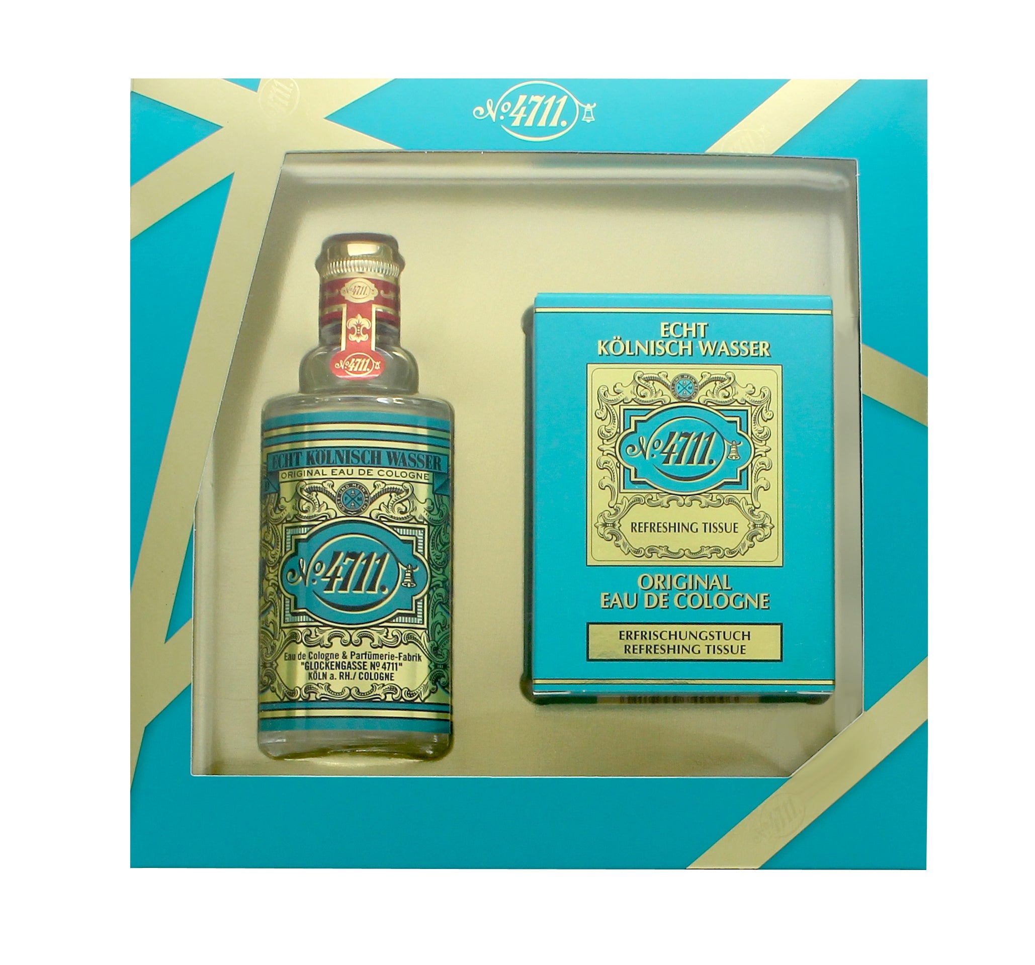 View Mäurer Wirtz 4711 Gift Set 50ml EDC 10 x EDC Refreshing Tissue information