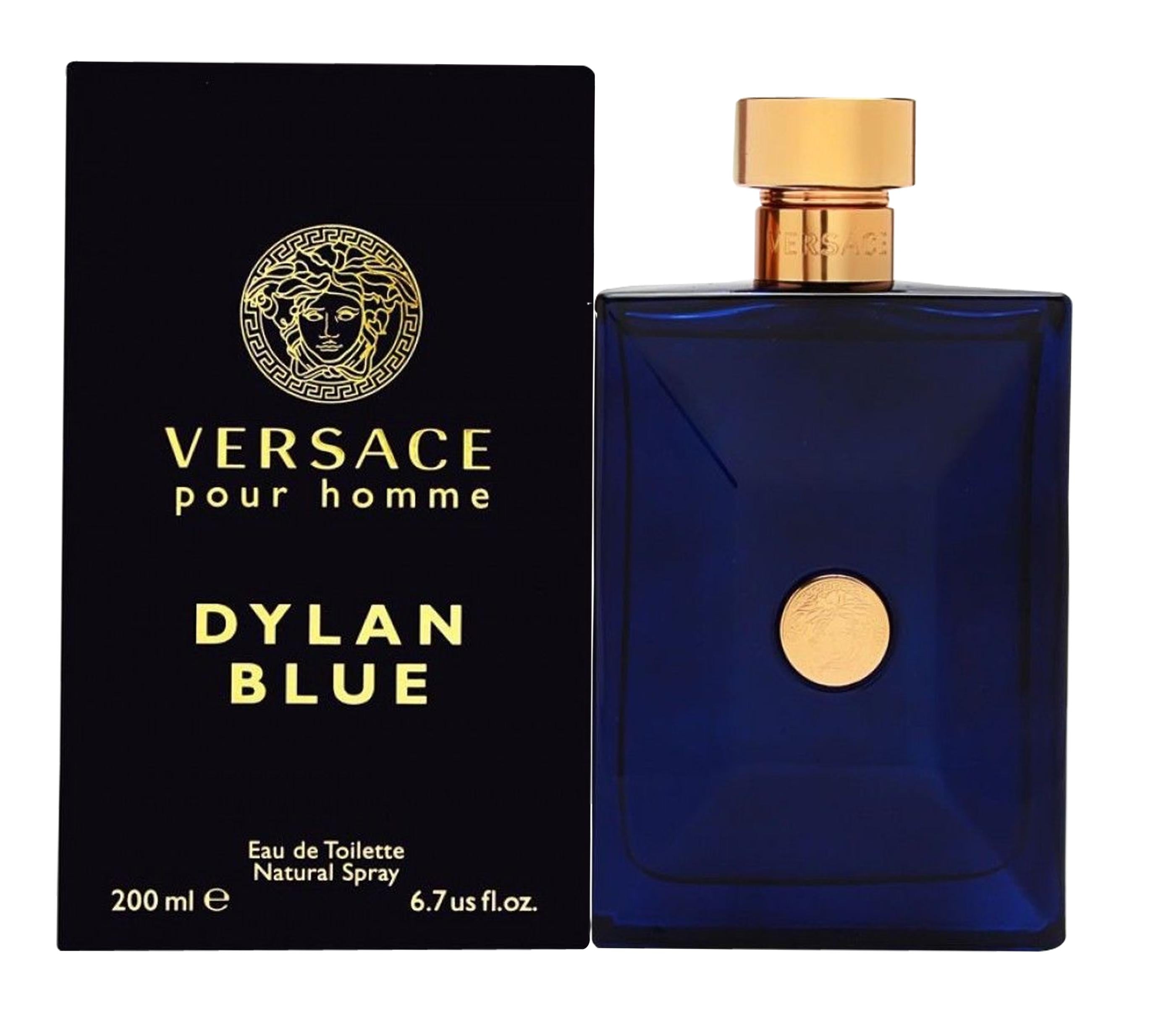 View Versace Pour Homme Dylan Blue Eau de Toilette 200ml Sprej information