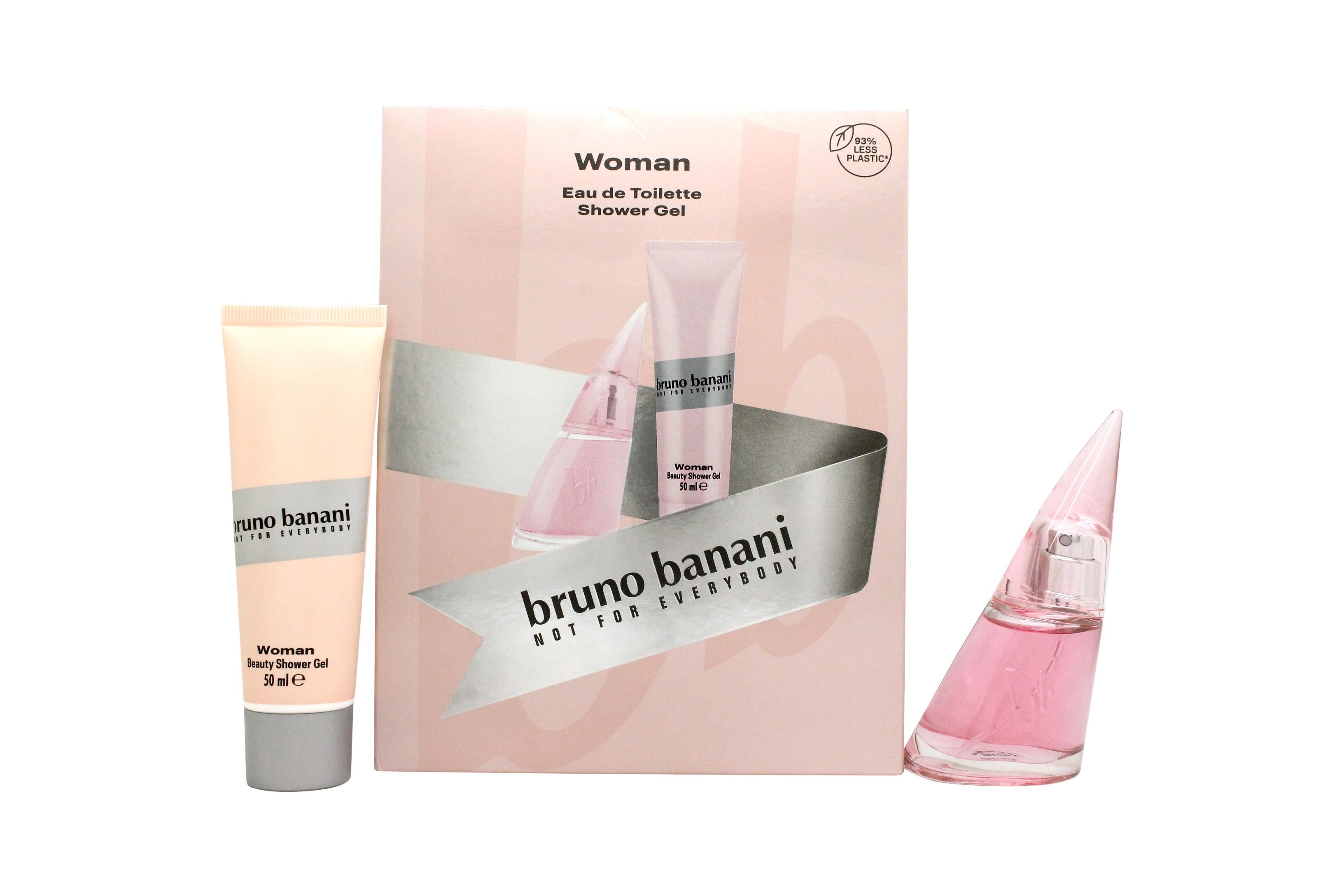 View Bruno Banani Woman Gift Set 30ml EDT 50ml Shower Gel information