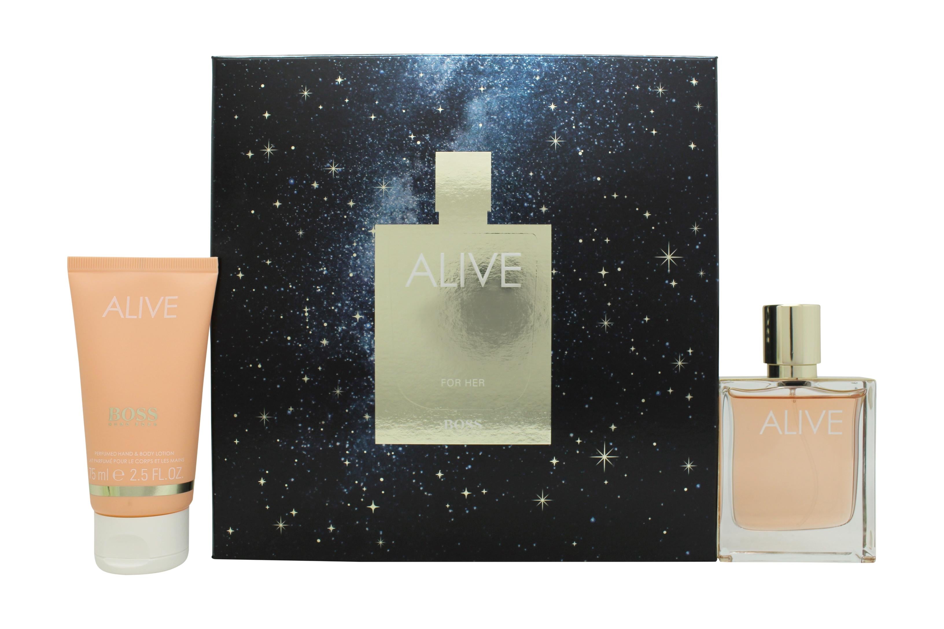 View Hugo Boss Alive Gift Set 50ml EDP 75ml Body Lotion information