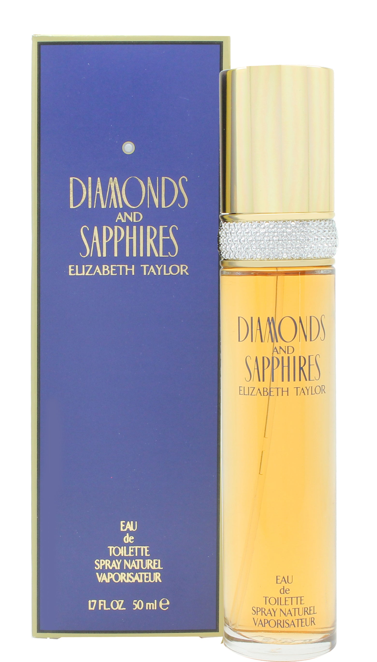 View Elizabeth Taylor Diamonds Sapphires Eau de Toilette 50ml Sprej information