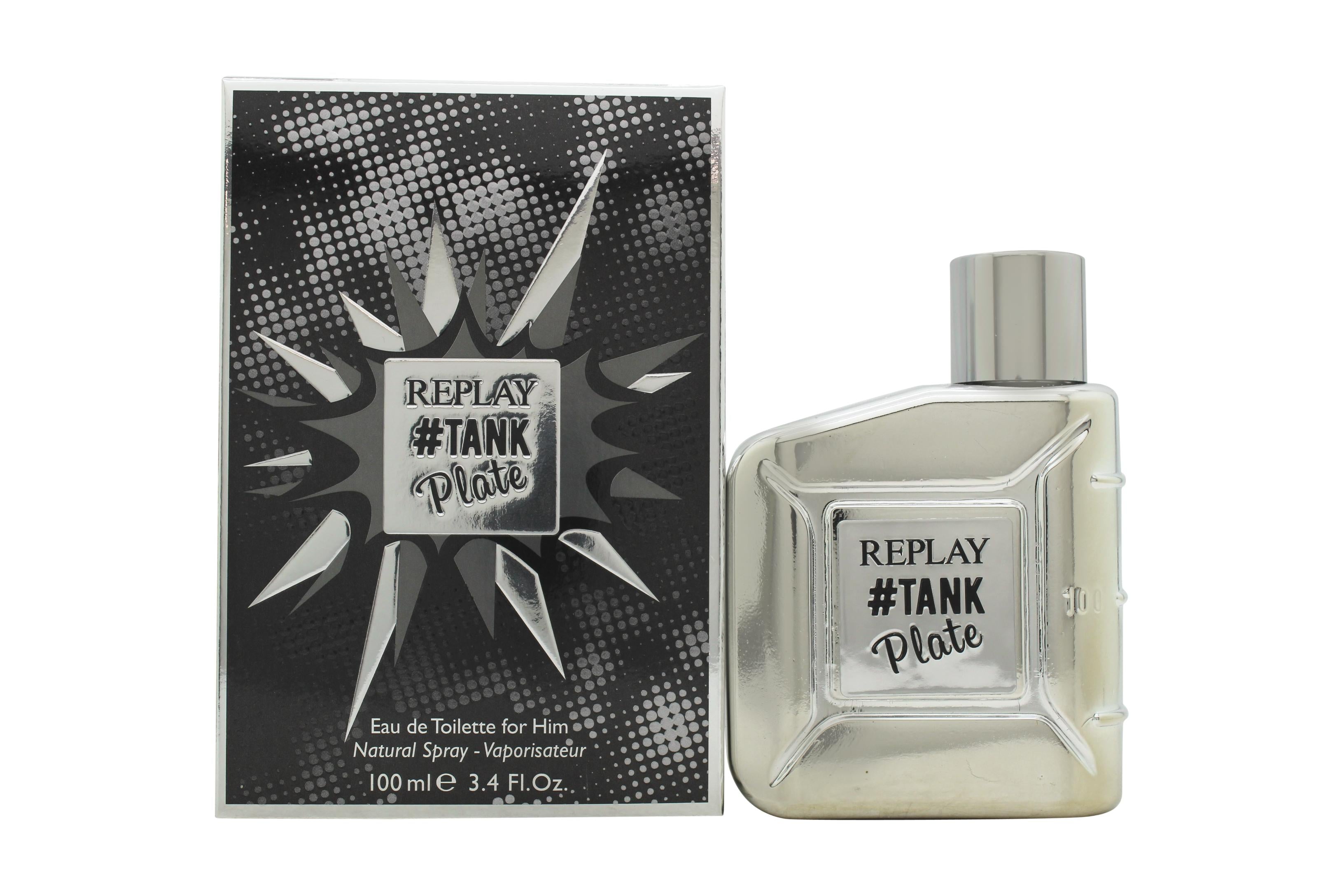 View Replay Tank Plate for Him Eau de Toilette 100ml Spray information