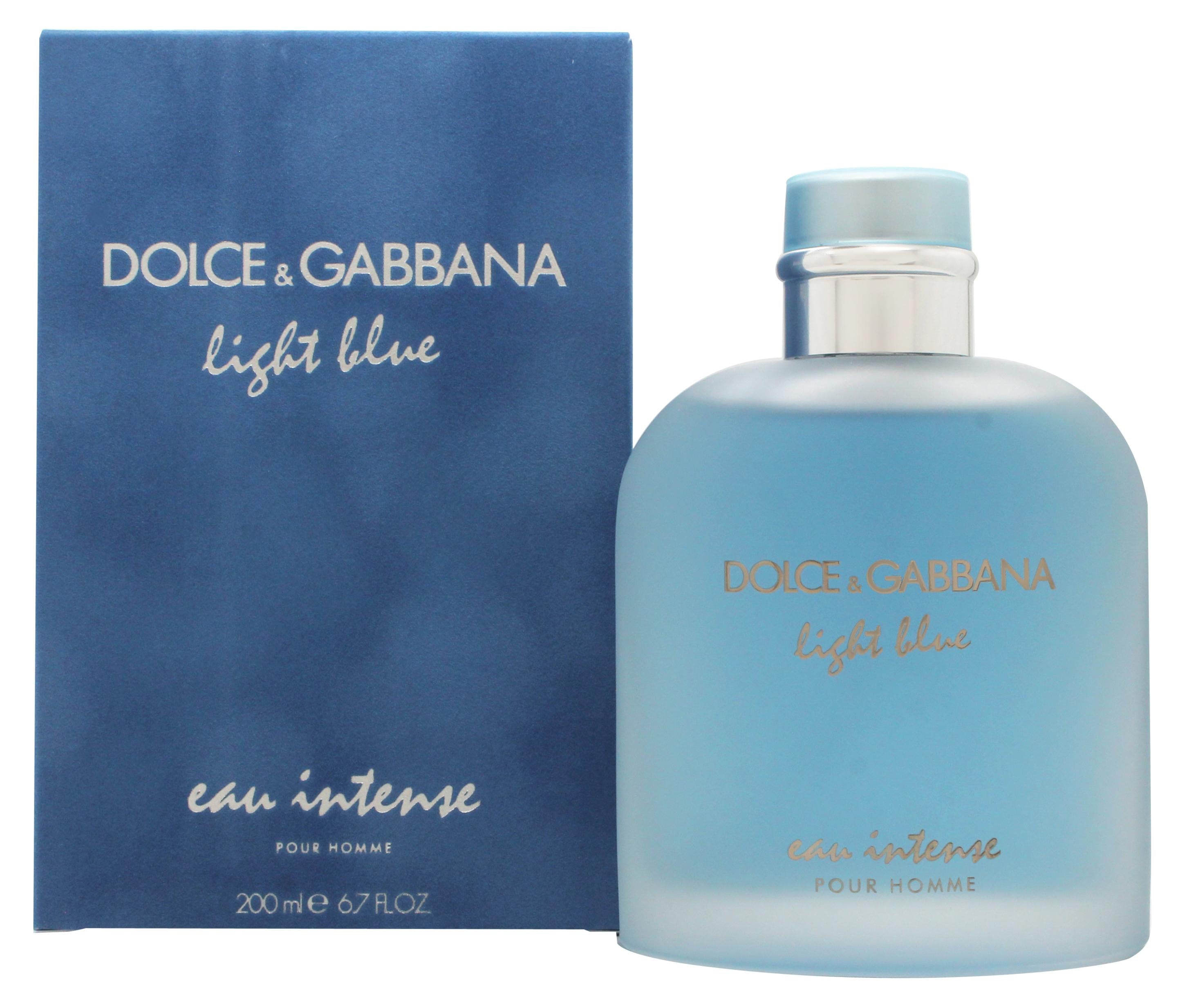 View Dolce Gabbana Light Blue Eau Intense Pour Homme Eau de Parfum 200ml Sprej information