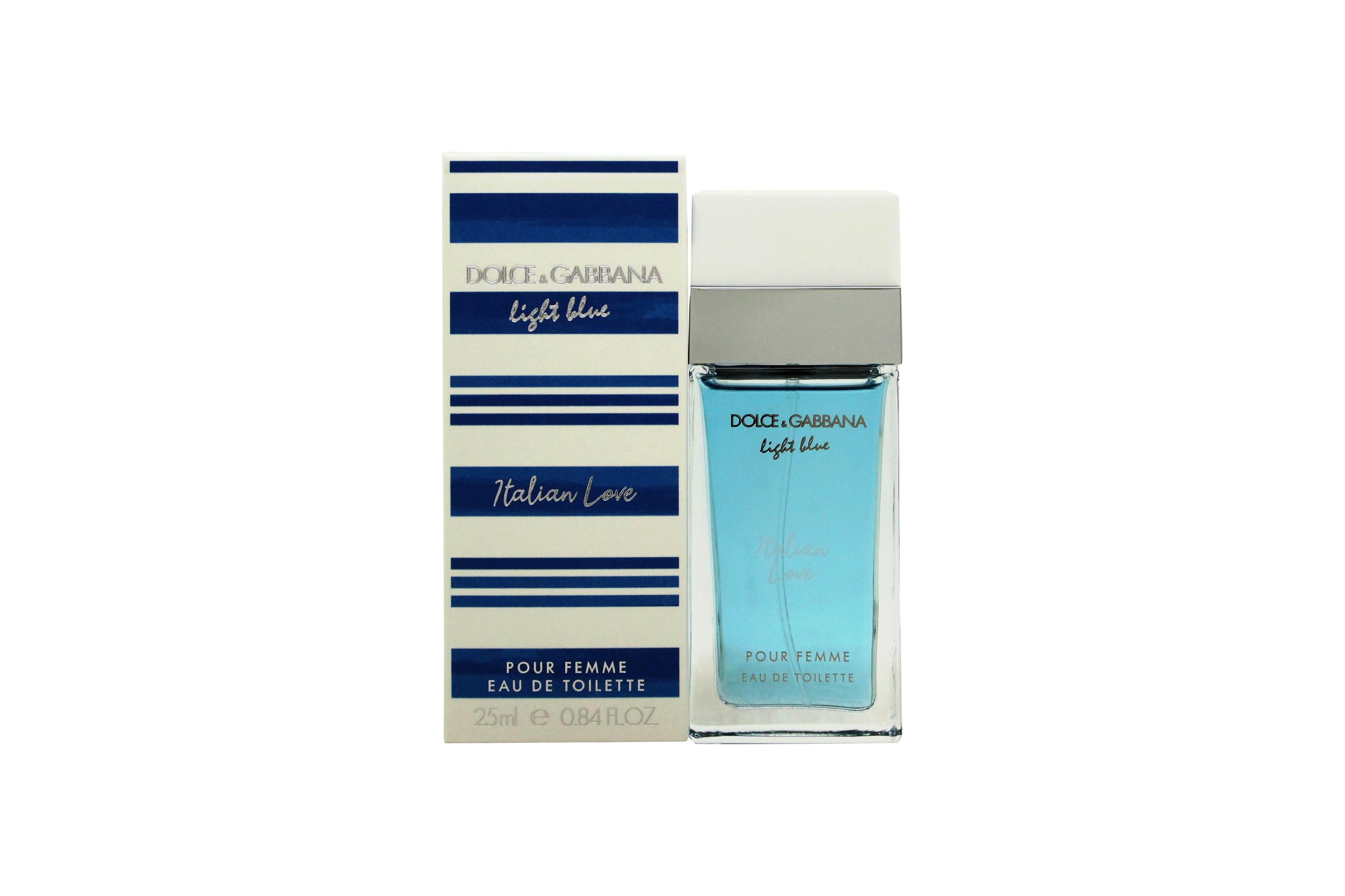 View Dolce Gabbana Light Blue Italian Love Eau de Toilette 25ml Spray information