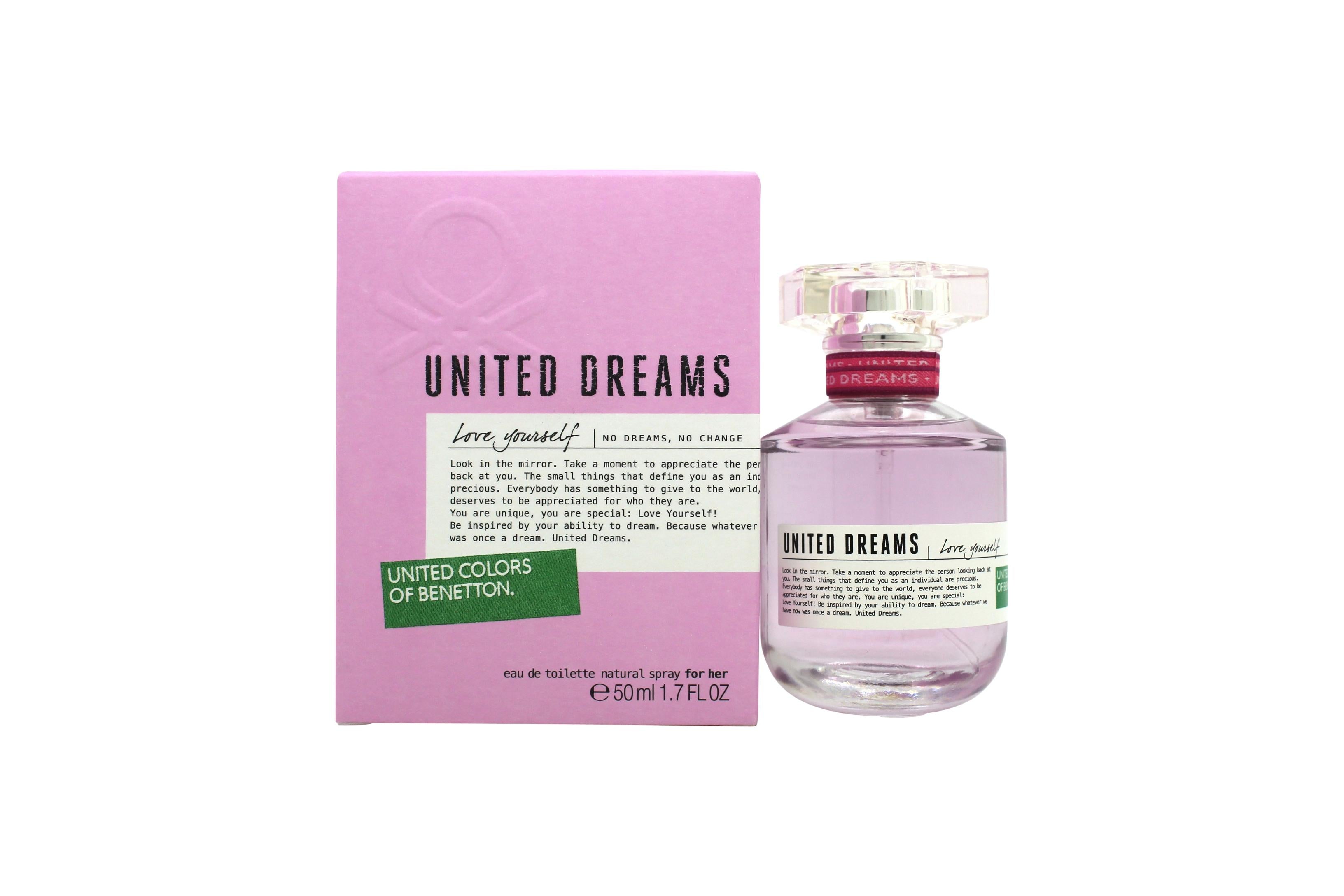 View Benetton United Dreams Love Yourself Eau de Toilette 50ml Spray information