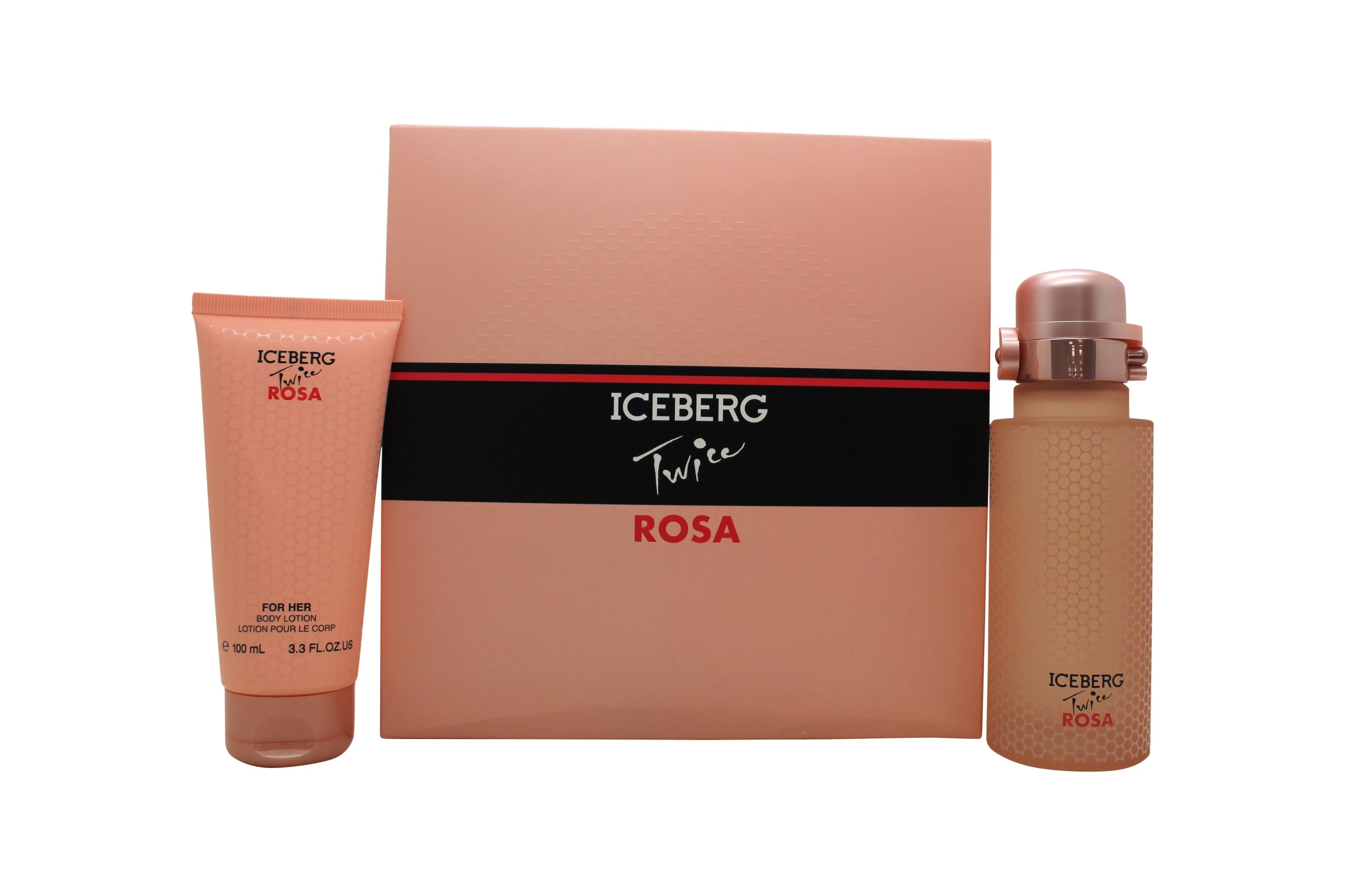 View Iceberg Twice Rosa Gift Set 125ml EDT 100ml Body Lotion information