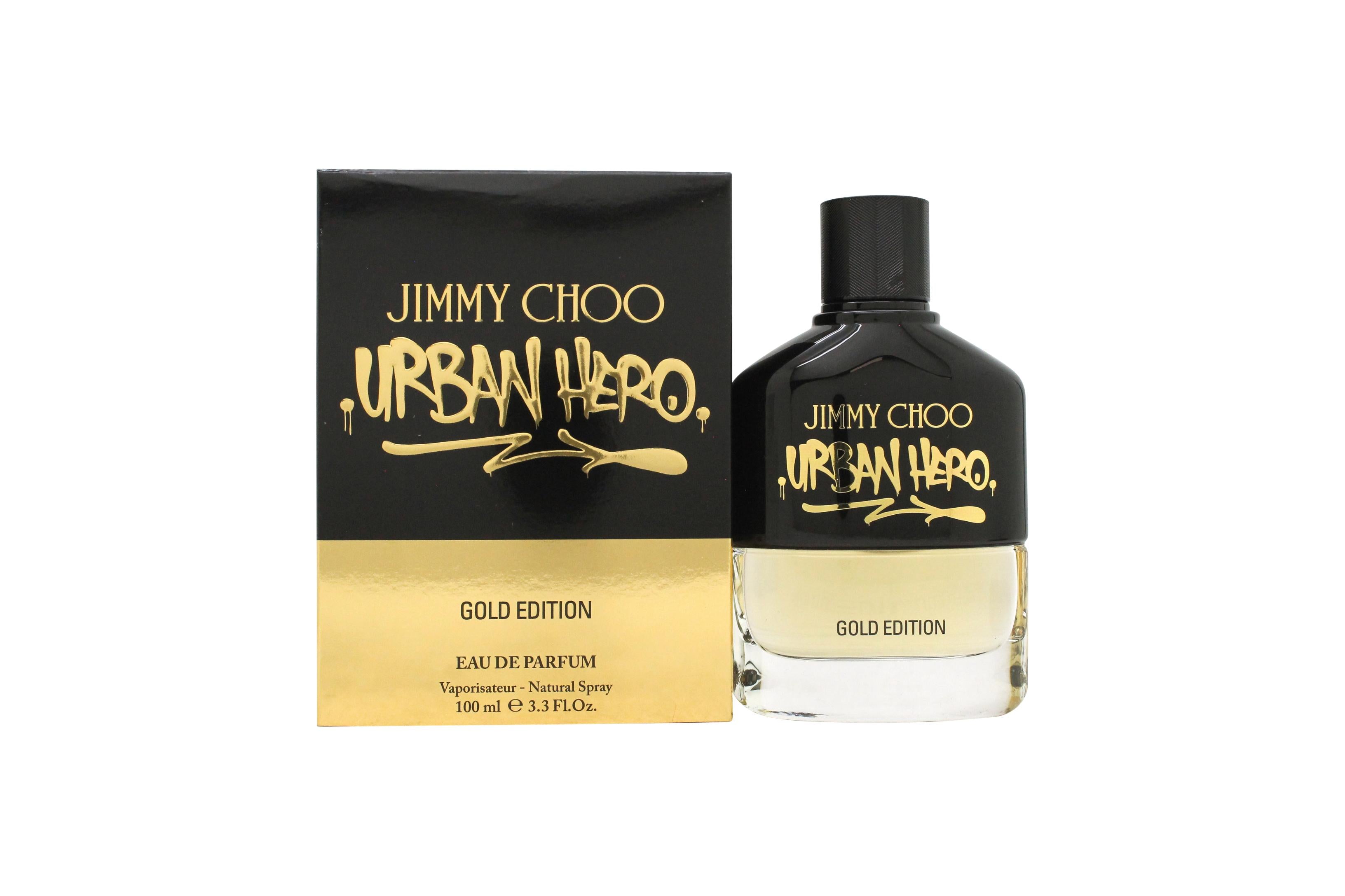 View Jimmy Choo Urban Hero Gold Edition Eau de Parfum 100ml Sprej information