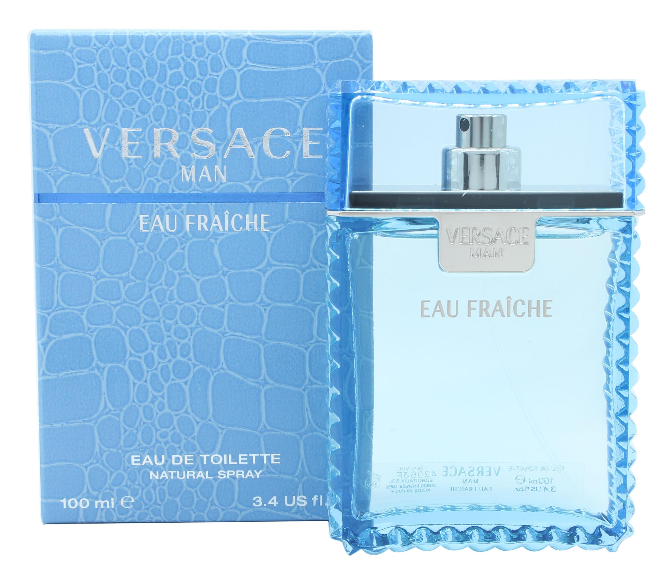 View Versace Man Eau Fraiche Eau de Toilette 100ml Sprej information