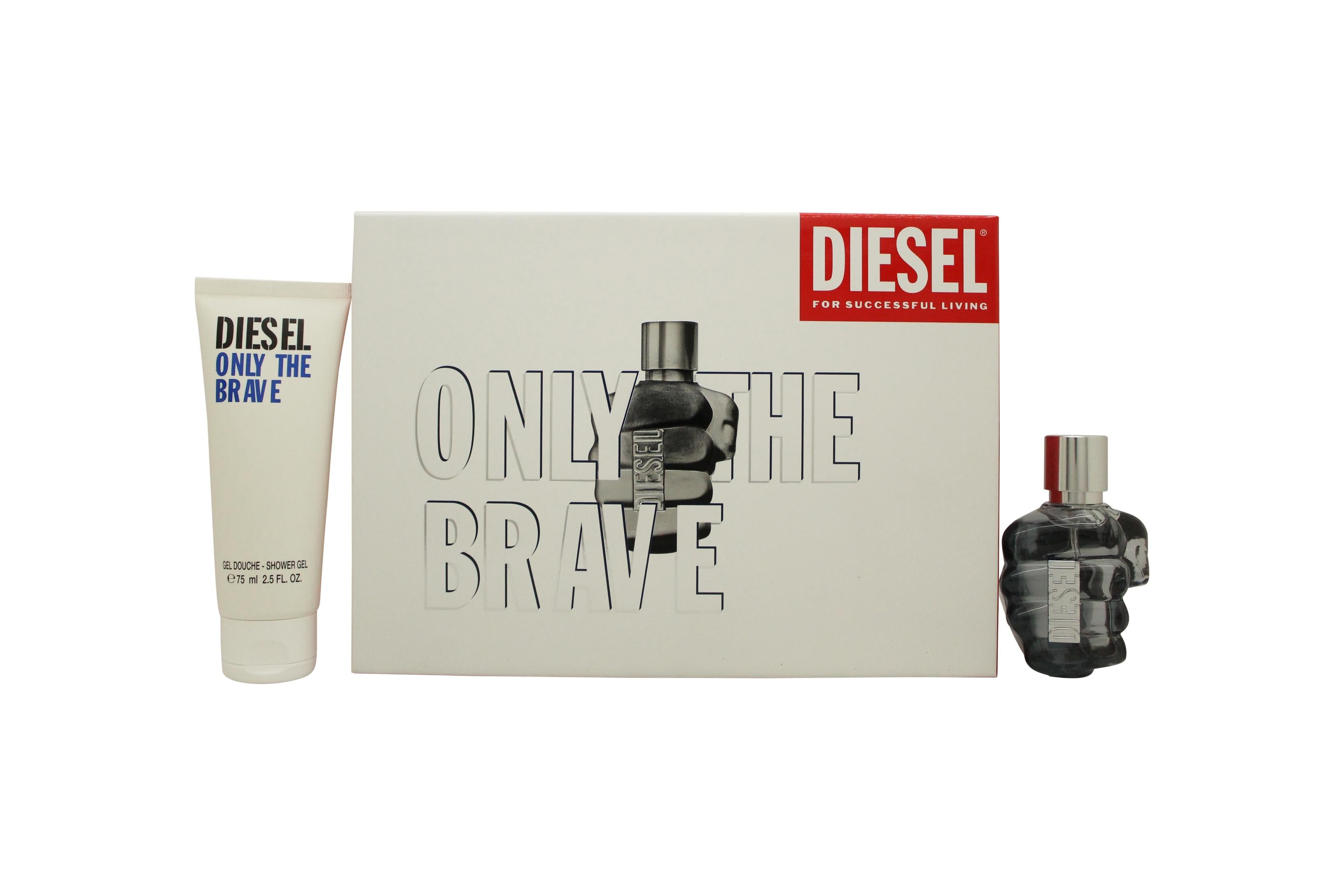 View Diesel Only The Brave Gift Set 50ml EDT 75ml Shower Gel information