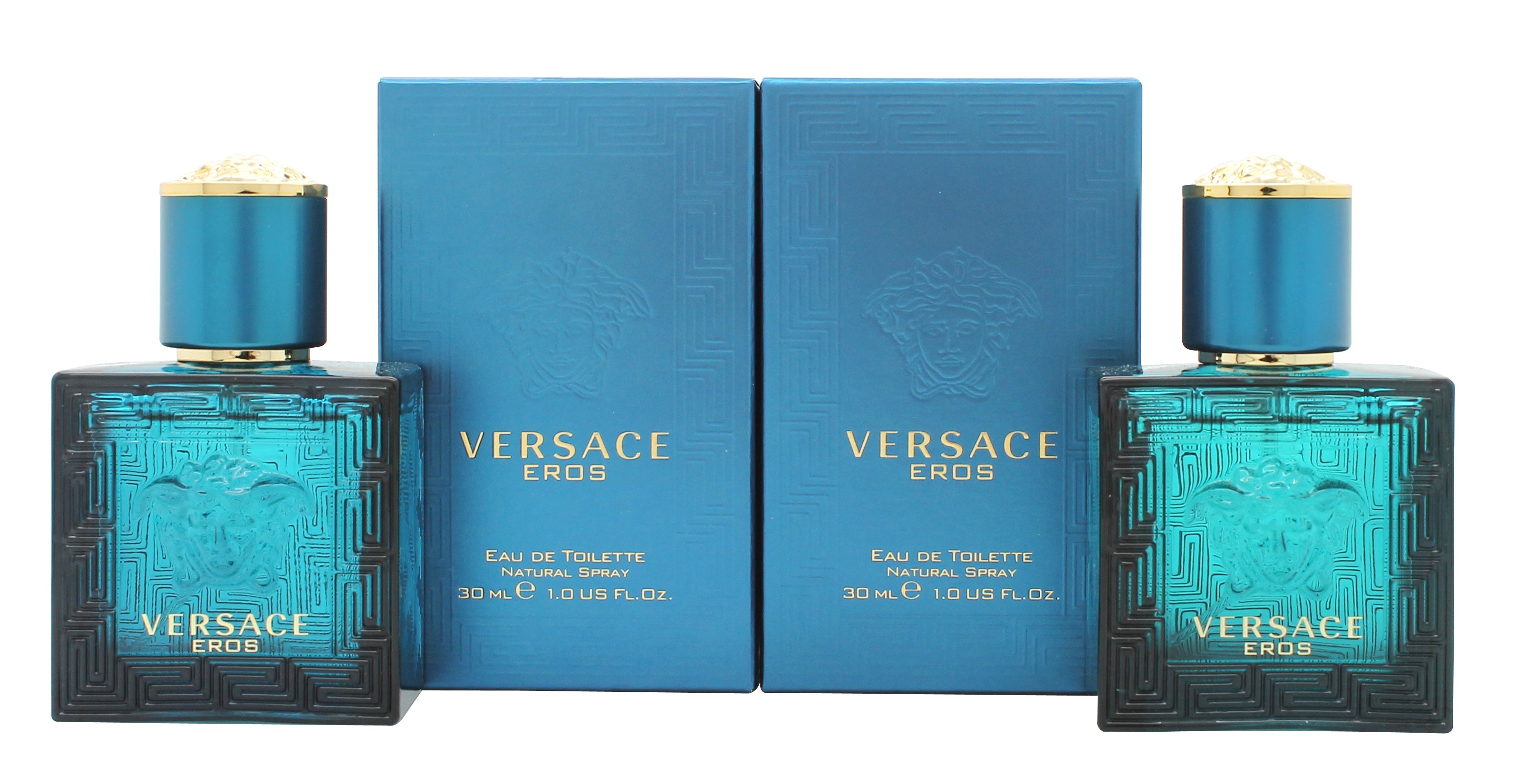 View Versace Eros Gift Set 2 x 30ml EDT Spray information