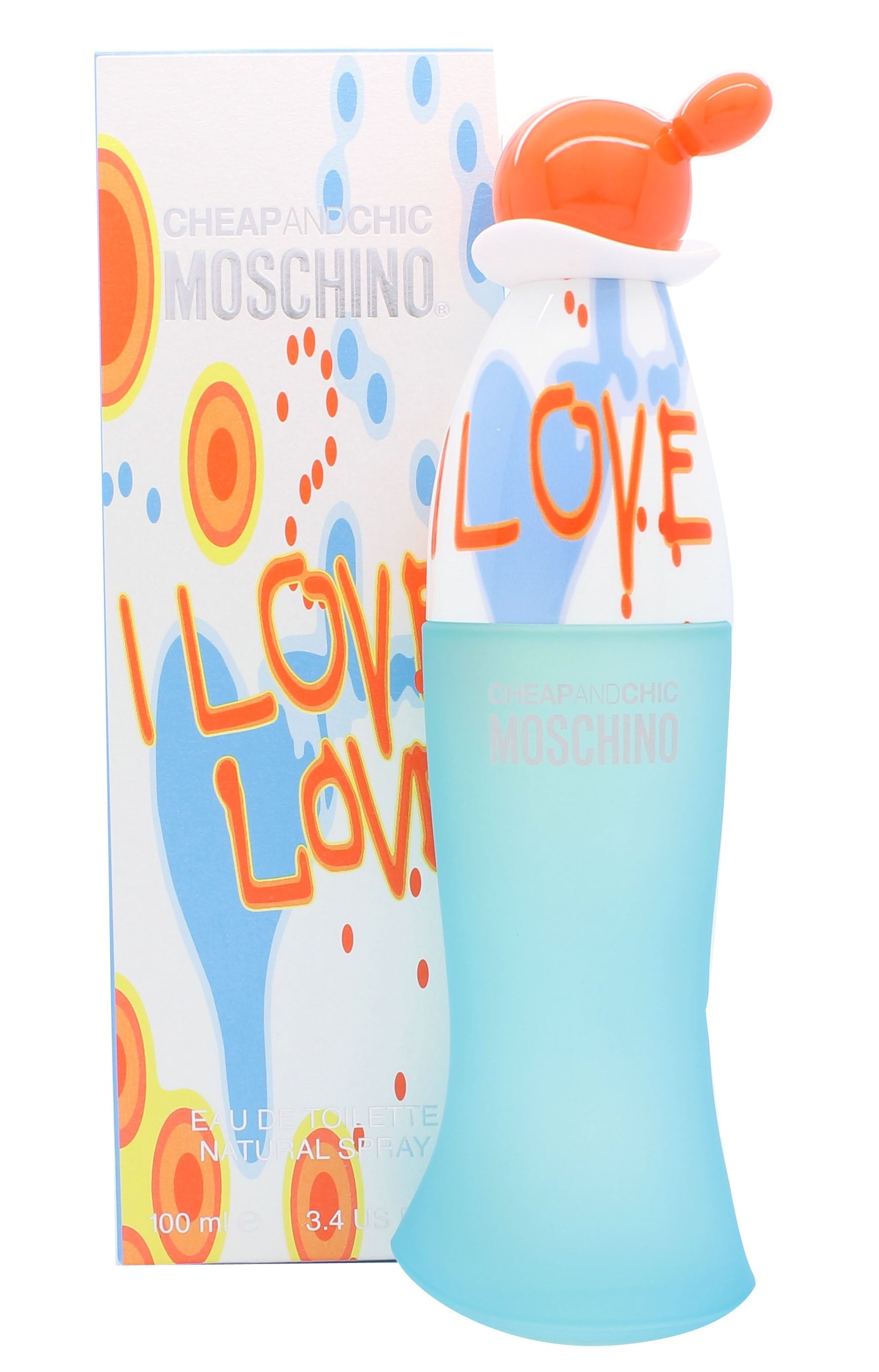 View Moschino Cheap Chic I Love Love Eau de Toilette 100ml Spray information