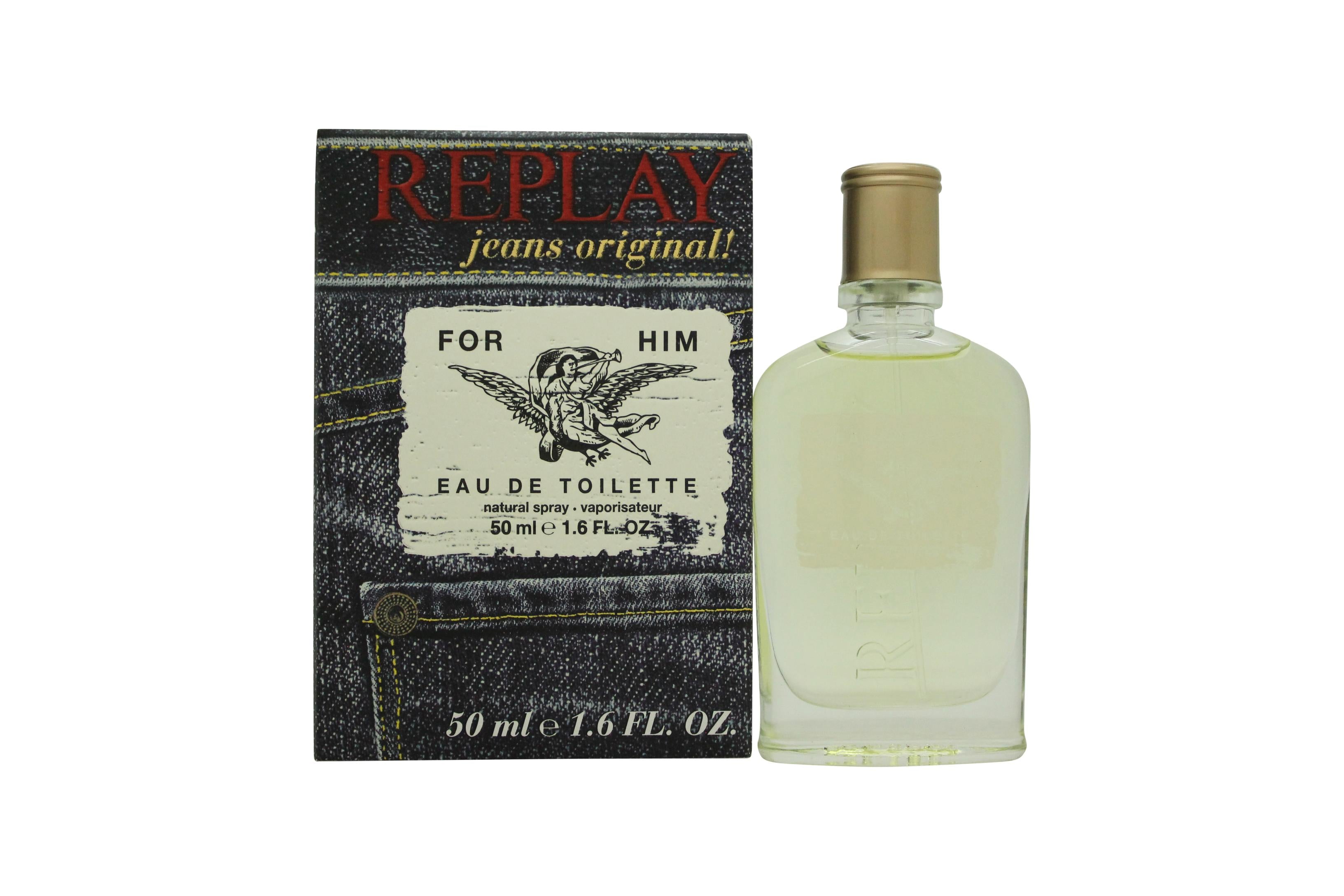 View Replay Jeans Original for Him Eau de Toilette 50ml Spray information