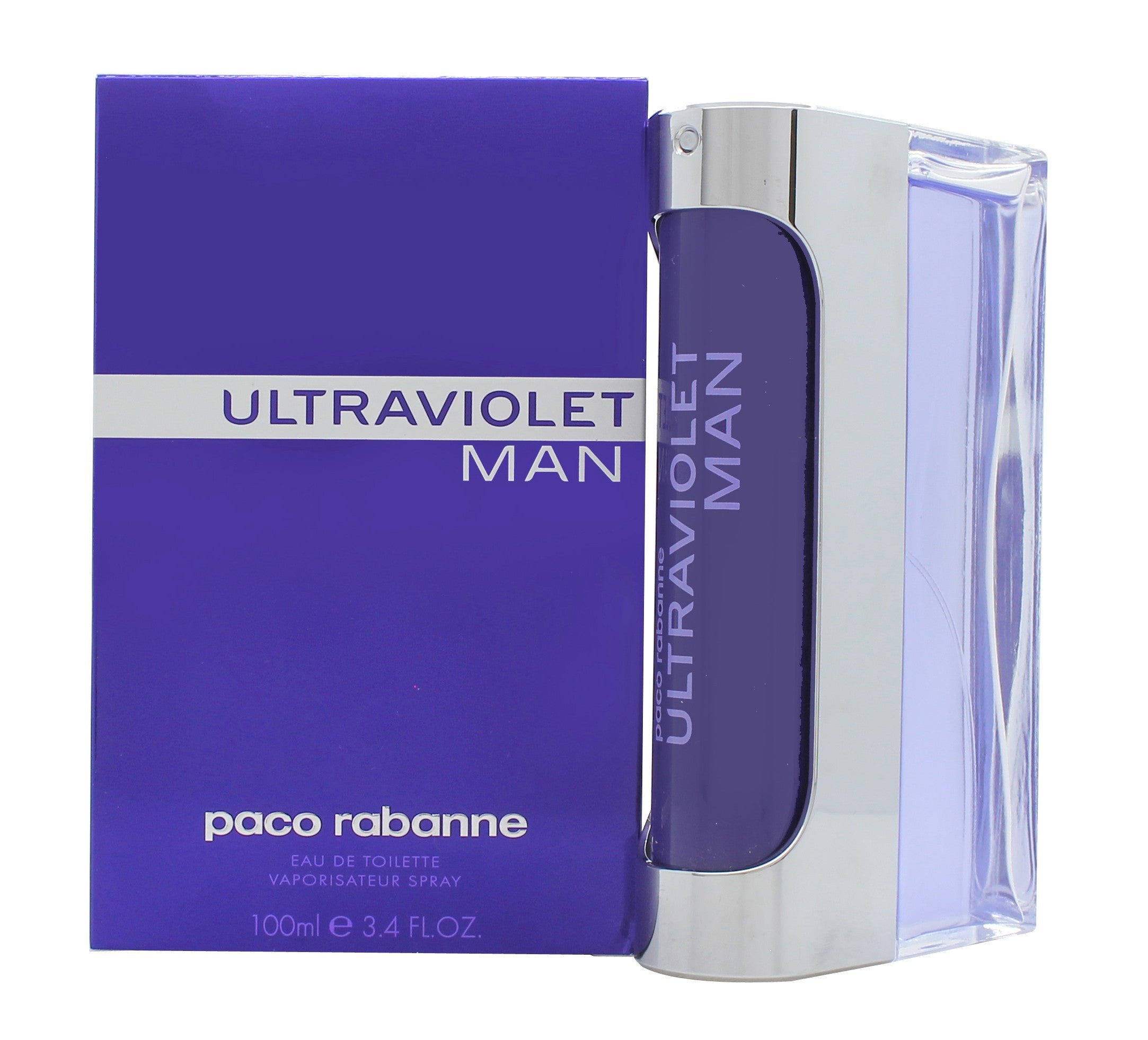 View Paco Rabanne Ultraviolet Man Eau De Toilette 100ml Spray information