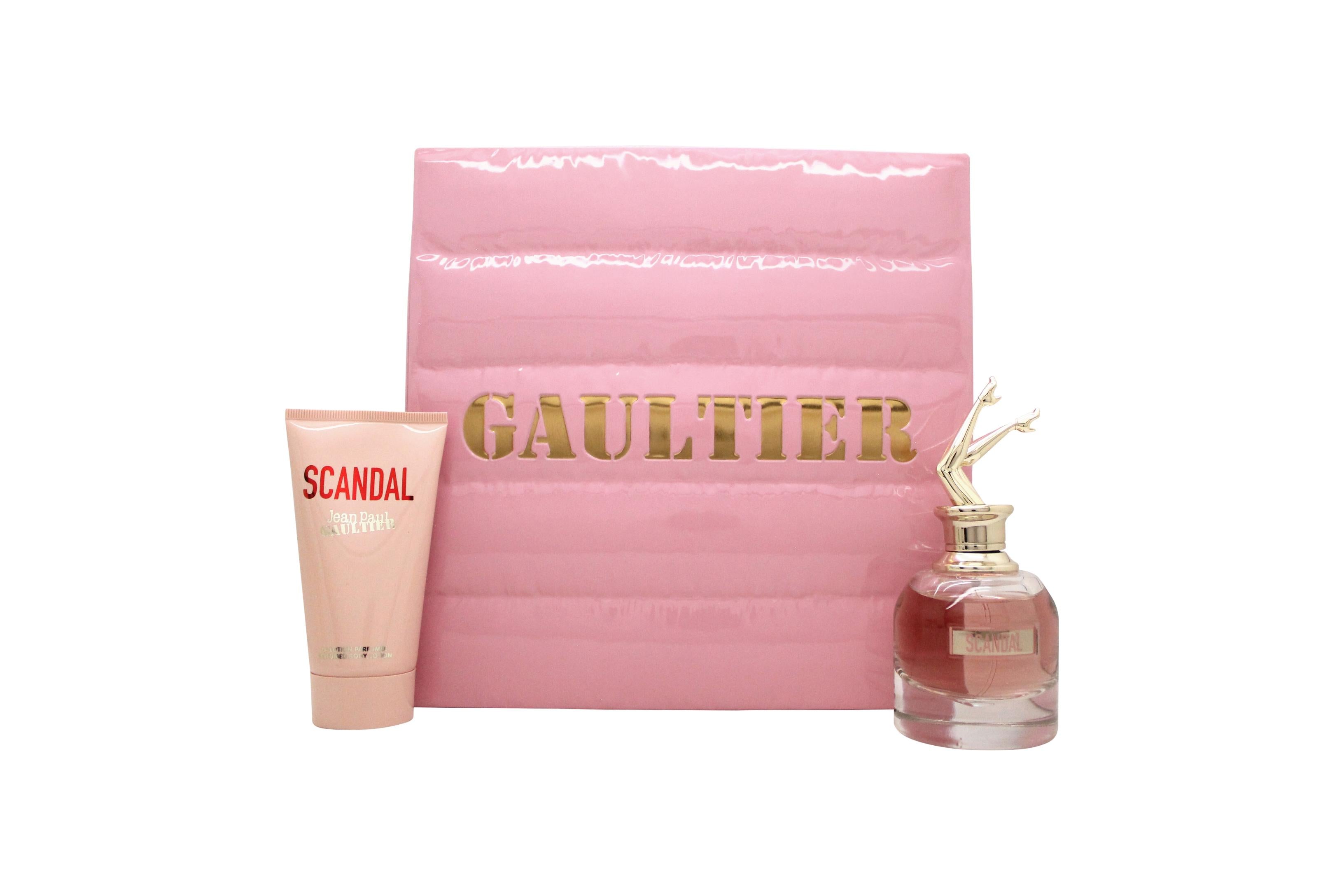 View Jean Paul Gaultier Scandal Gift Set 50ml EDP 75ml Body Lotion information