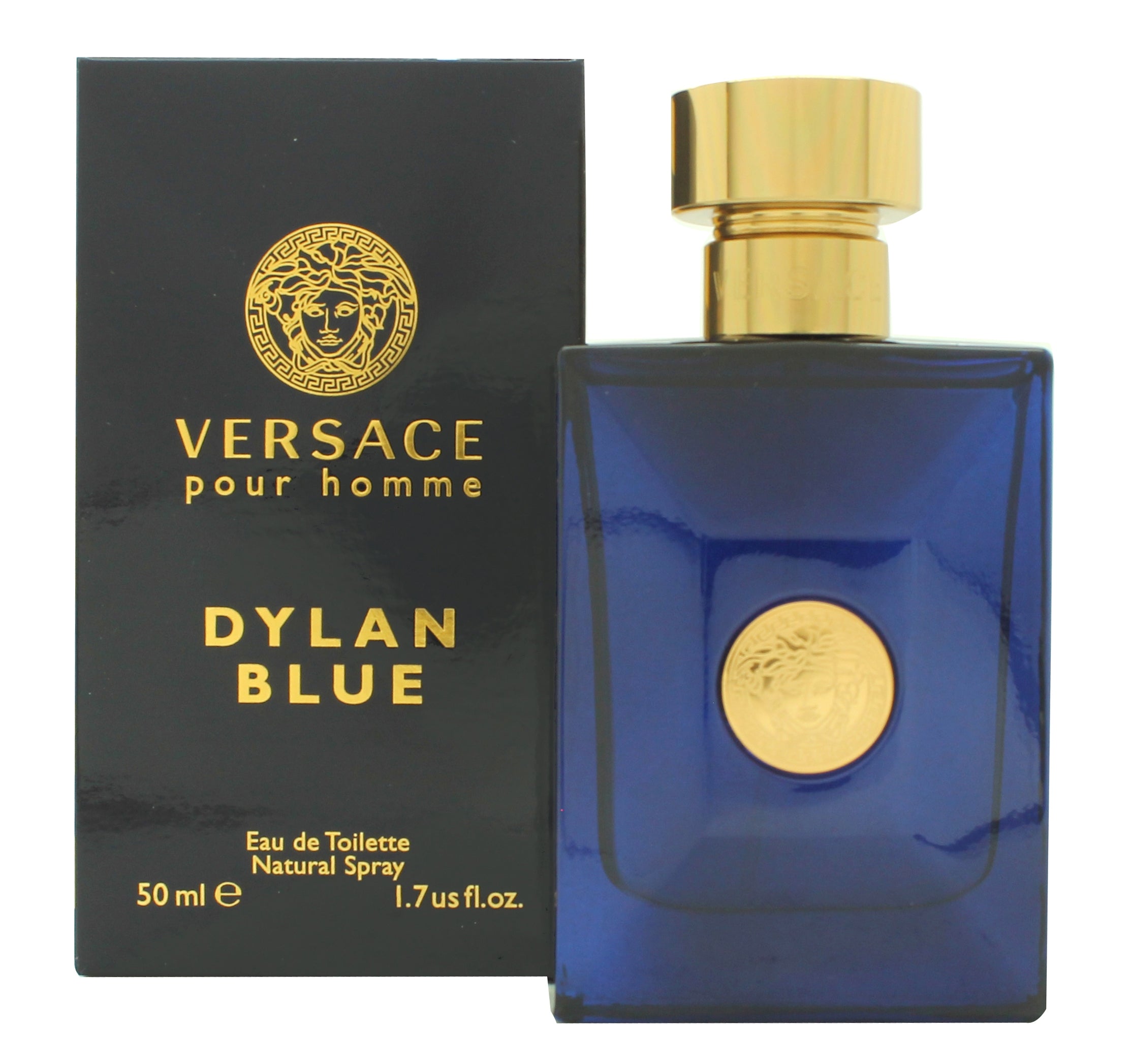 View Versace Pour Homme Dylan Blue Eau de Toilette 50ml Spray information