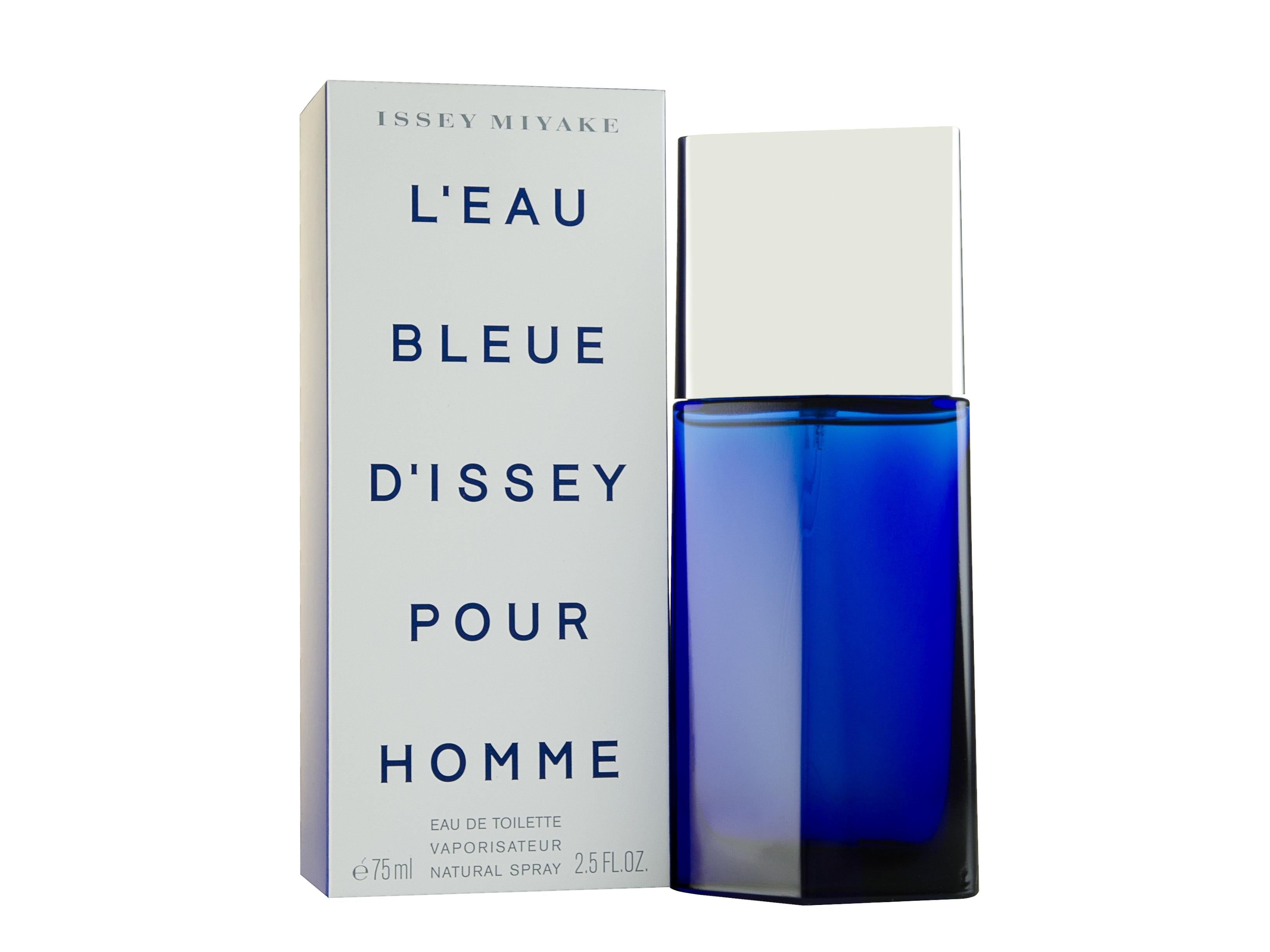 View Issey Miyake LEau Bleue dIssey Pour Homme Eau de Toilette 75ml Sprej information
