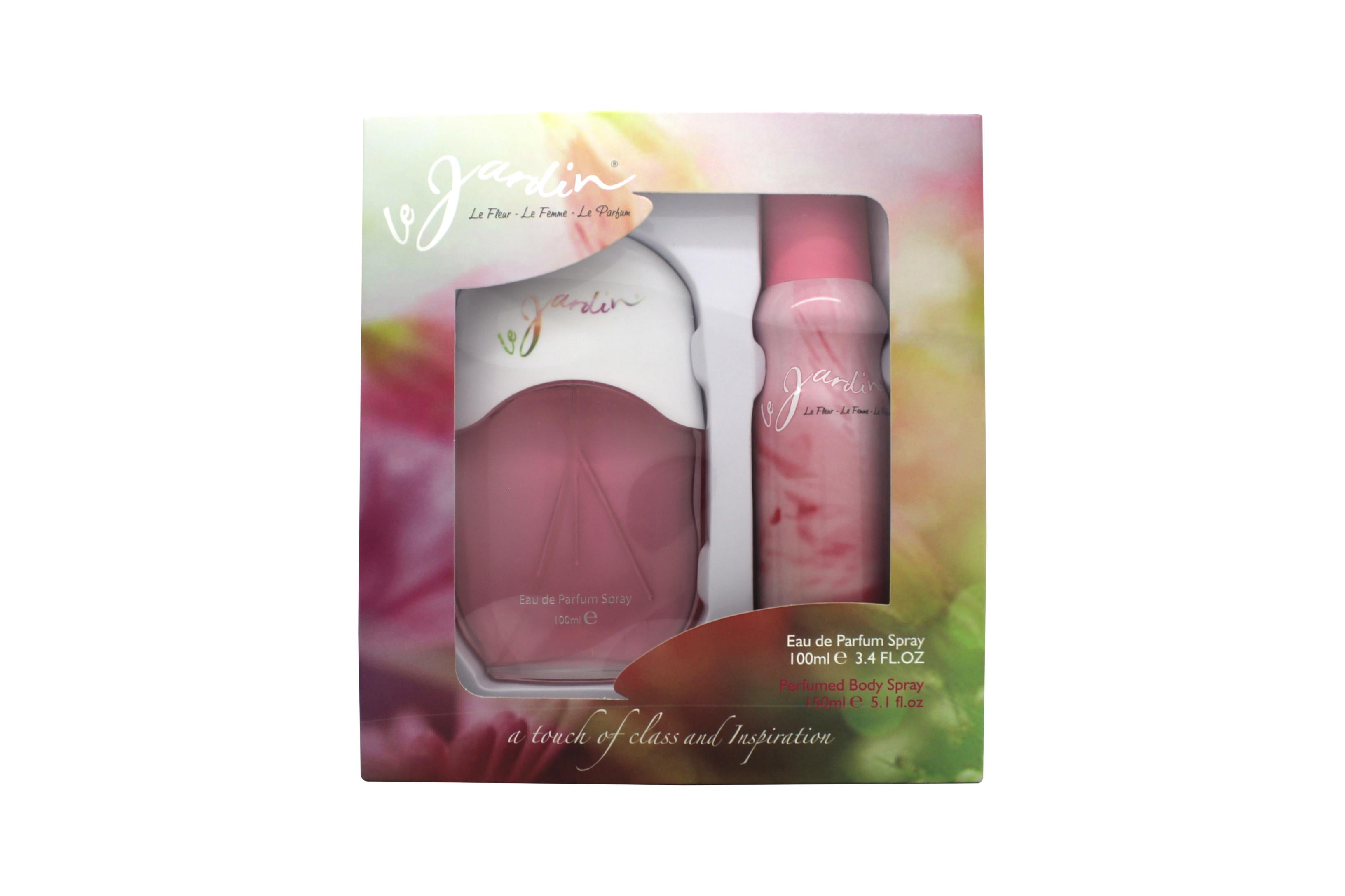 View Eden Classics Le Jardin Presentset 100ml EDP 150ml Body Sprej information