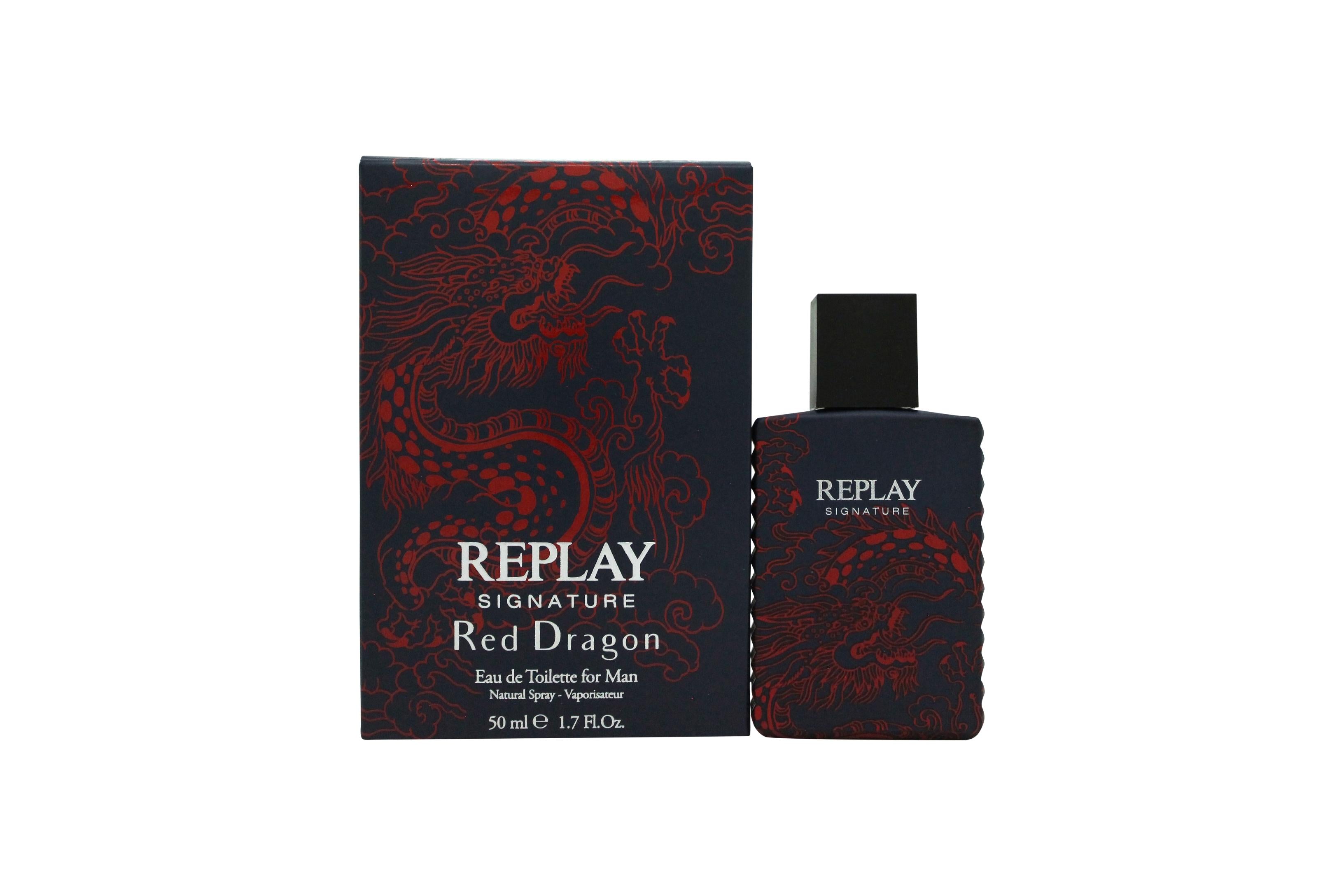 View Replay Signature Red Dragon Eau de Toilette 50ml Spray information