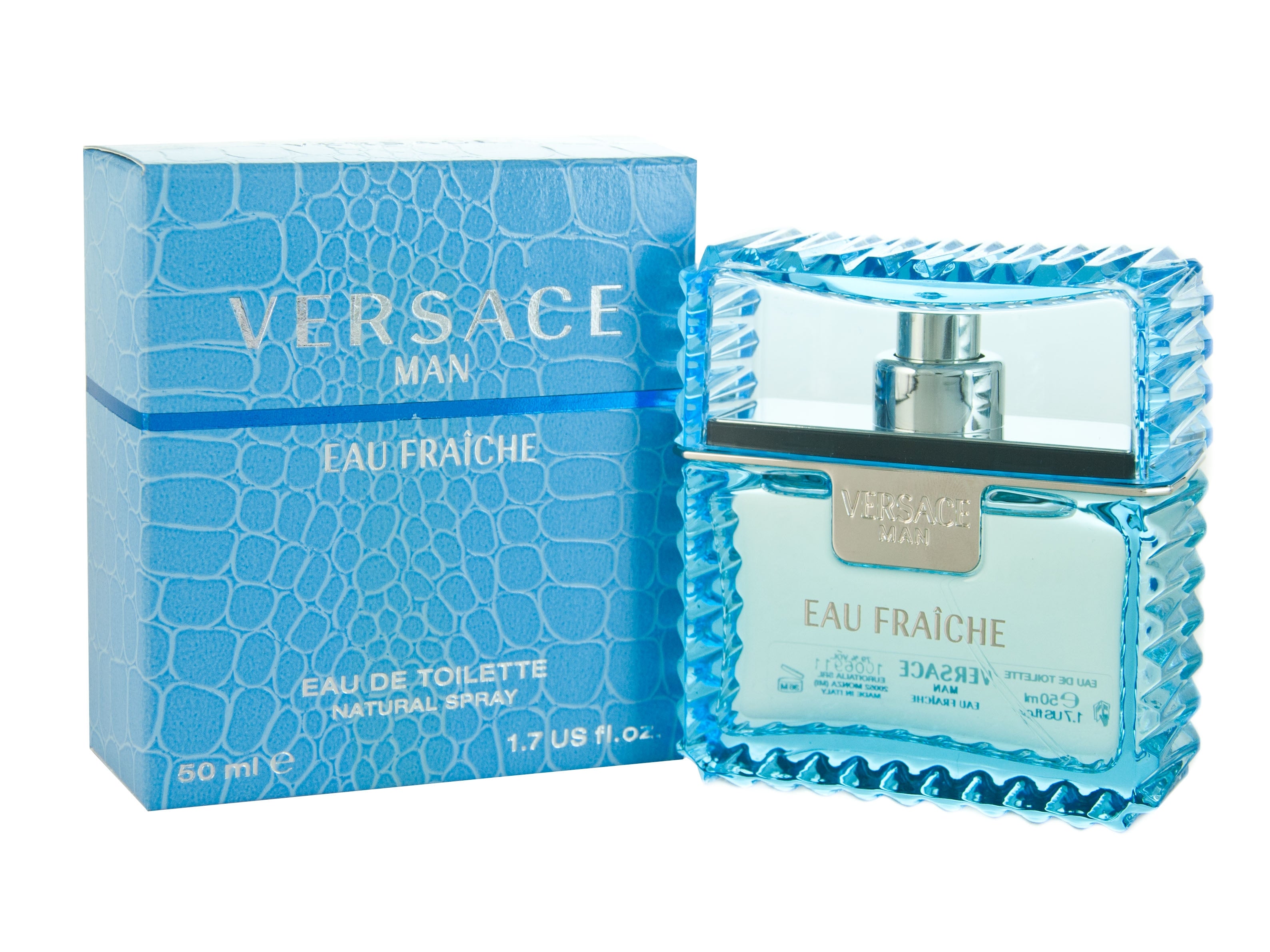 View Versace Man Eau Fraiche Eau de Toilette 50ml Spray information