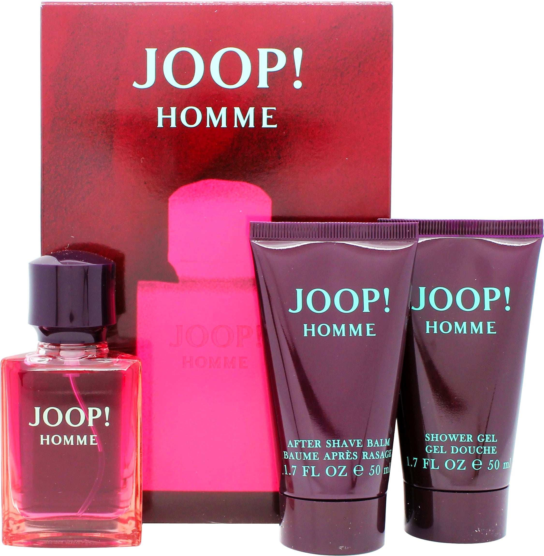 View Joop Joop Homme Presentset 30ml EDT 50ml Duschgel 50ml After Shave Balm information