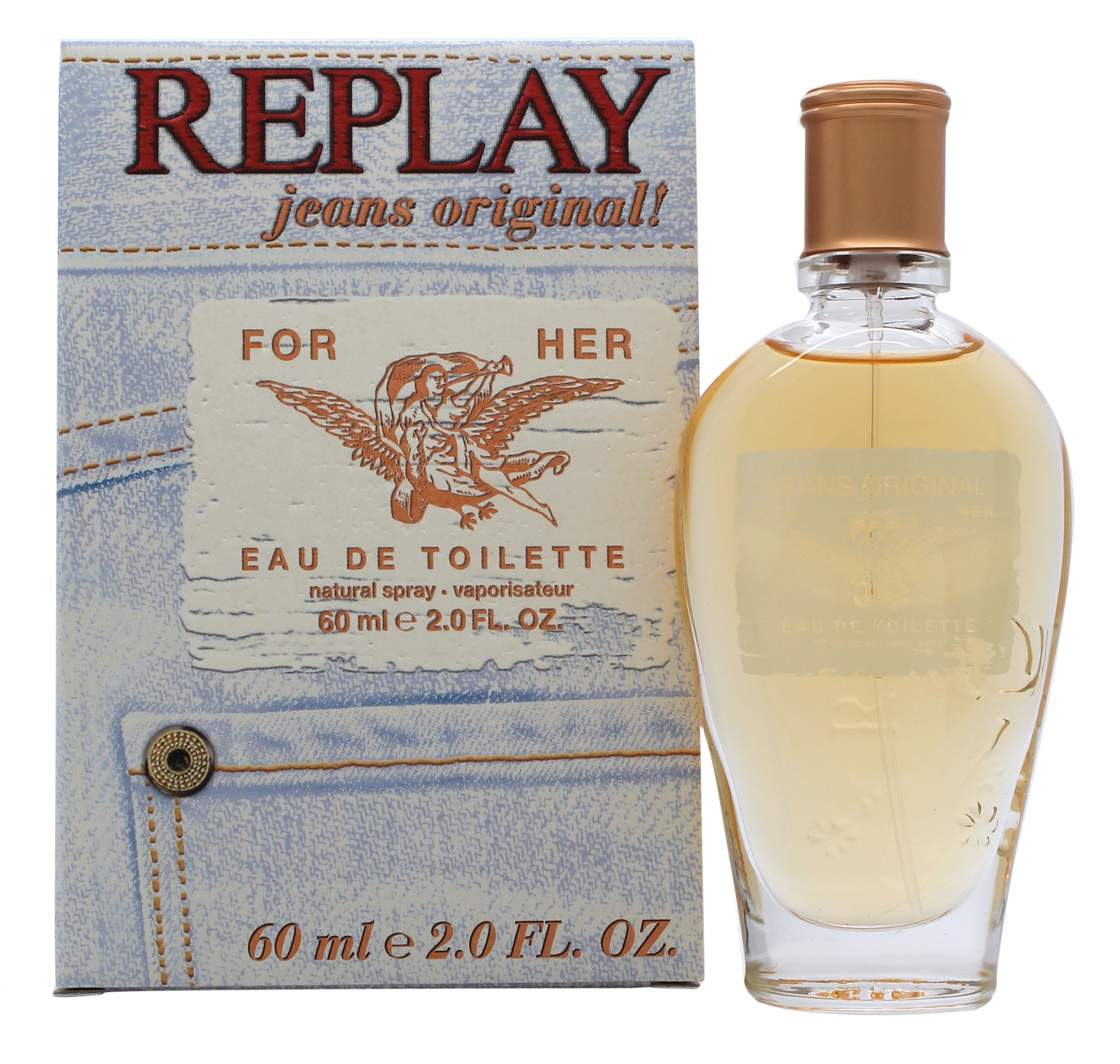 View Replay Jeans Original for Her Eau de Toilette 60ml Spray information