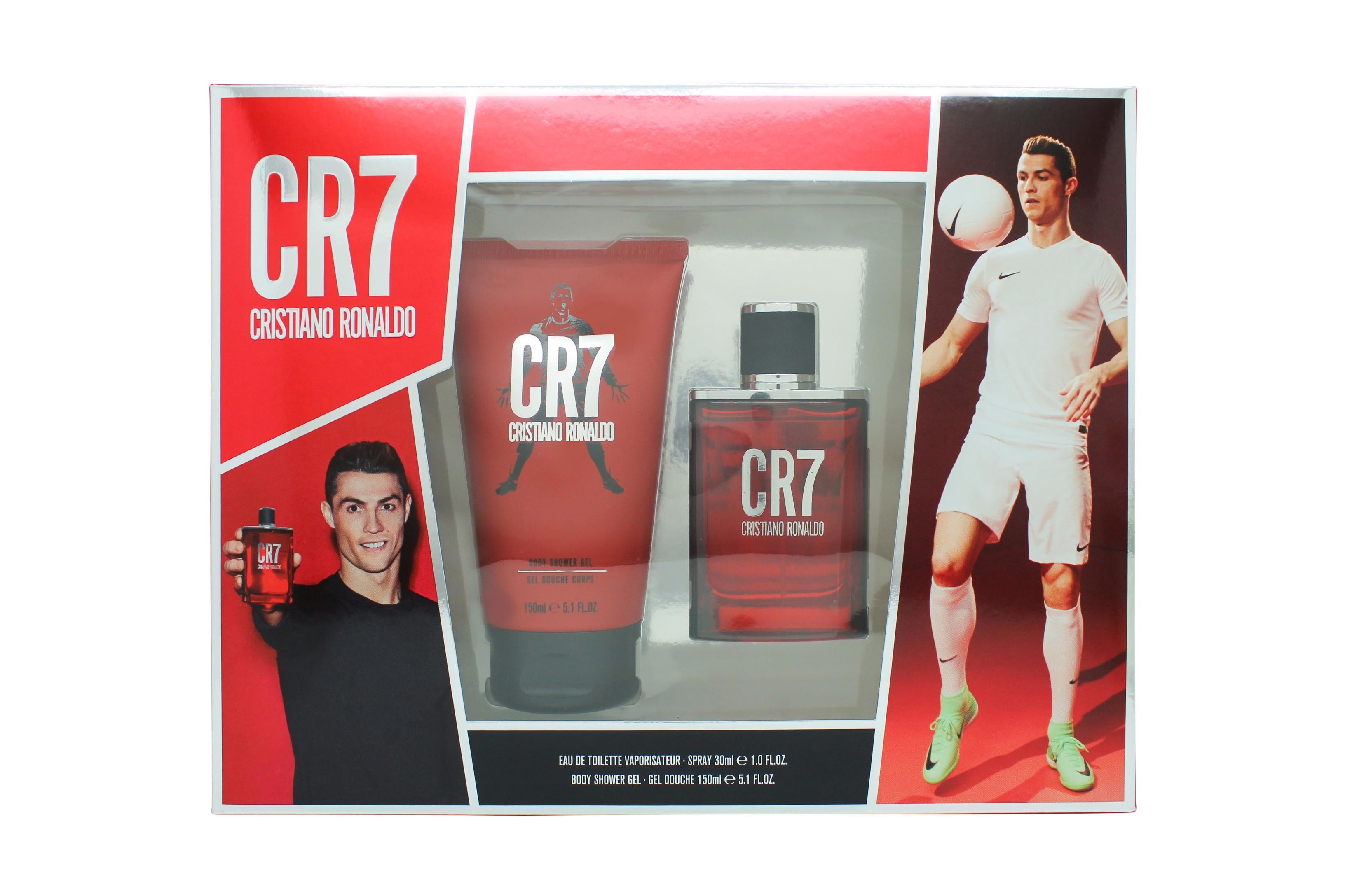 View Cristiano Ronaldo CR7 Presentset 30ml EDT 150ml Duschgel information