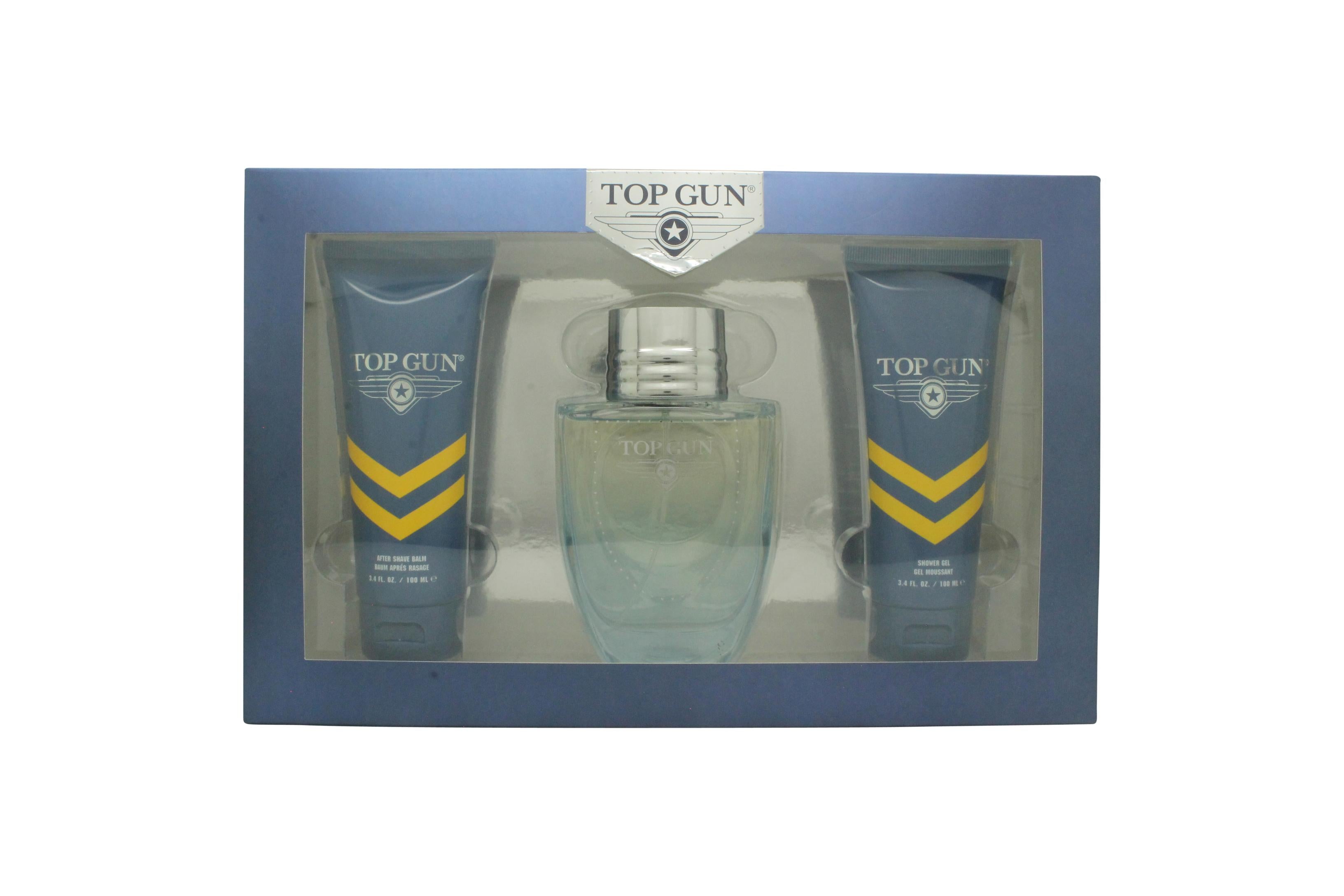 View Top Gun Rivet Gift Set 100ml EDT 100ml Shower Gel 100ml Aftershave Balm information