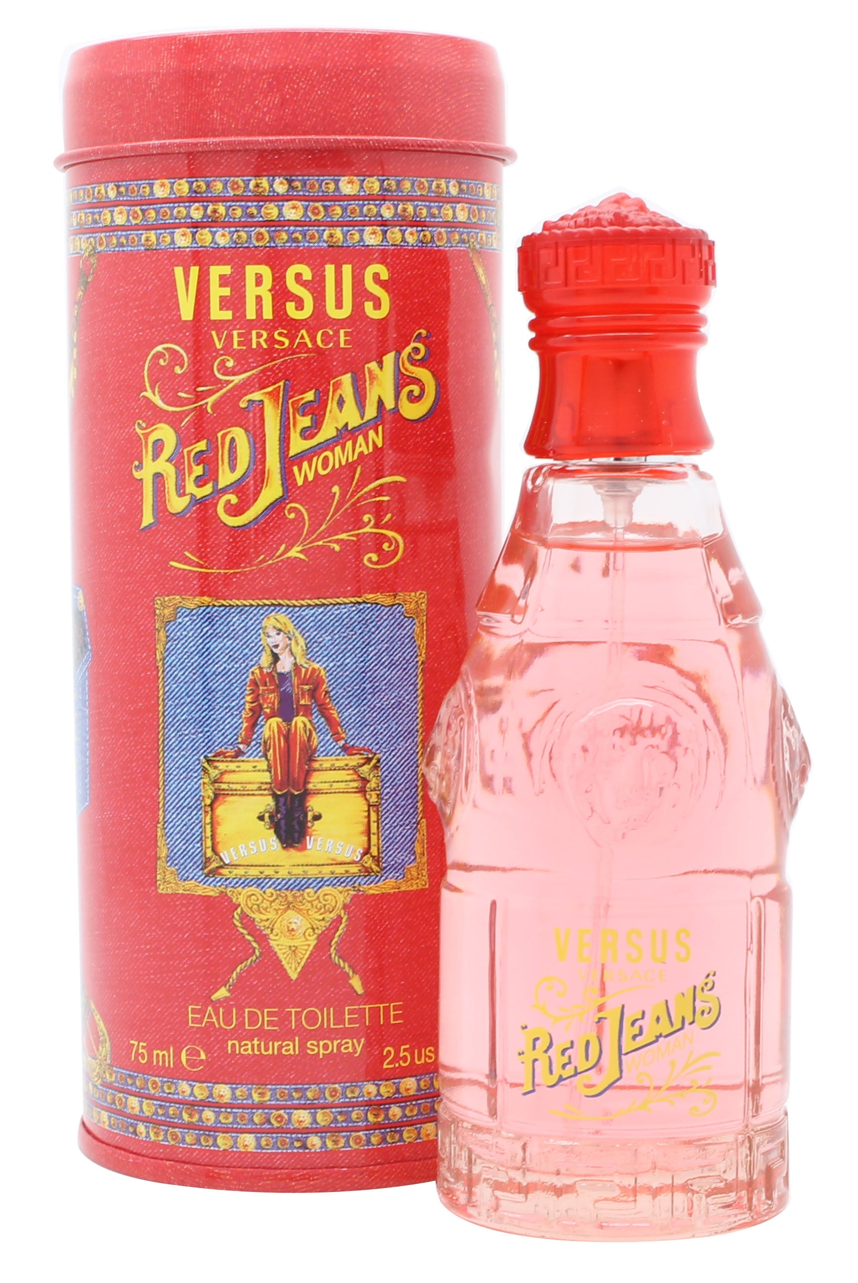 View Versace Red Jeans Eau de Toilette 75ml Spray information