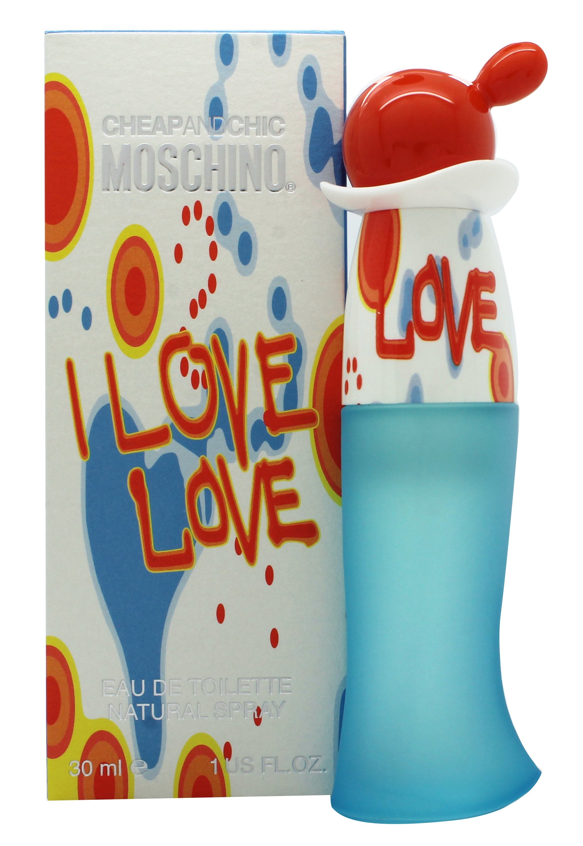 View Moschino Cheap Chic I Love Love Eau de Toilette 30ml Sprej information