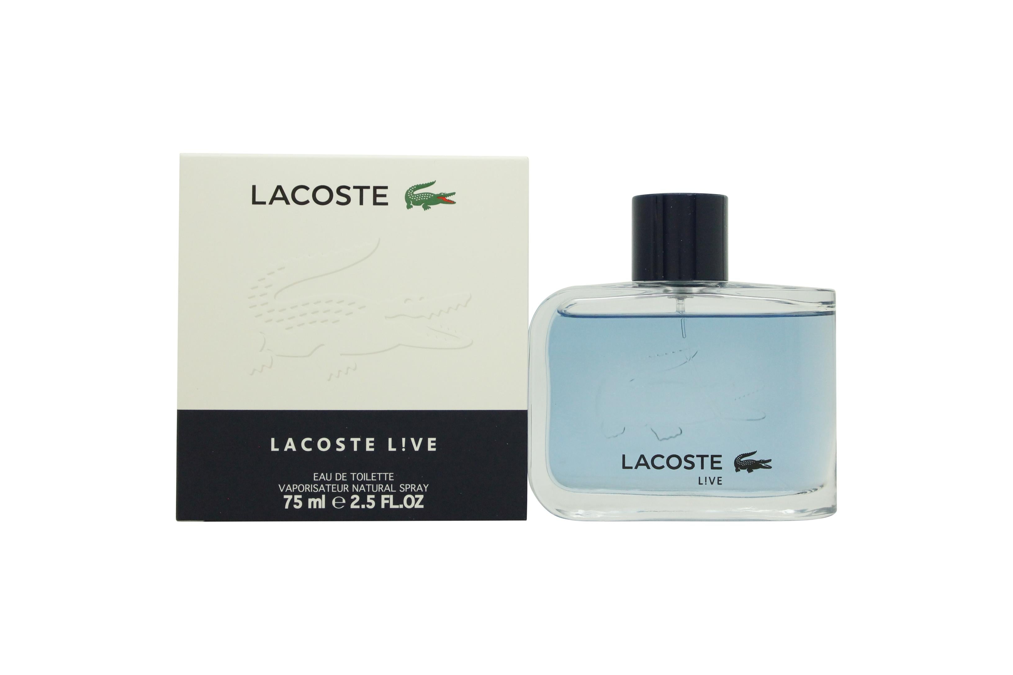 View Lacoste Live Eau de Toilette 75ml Spray information