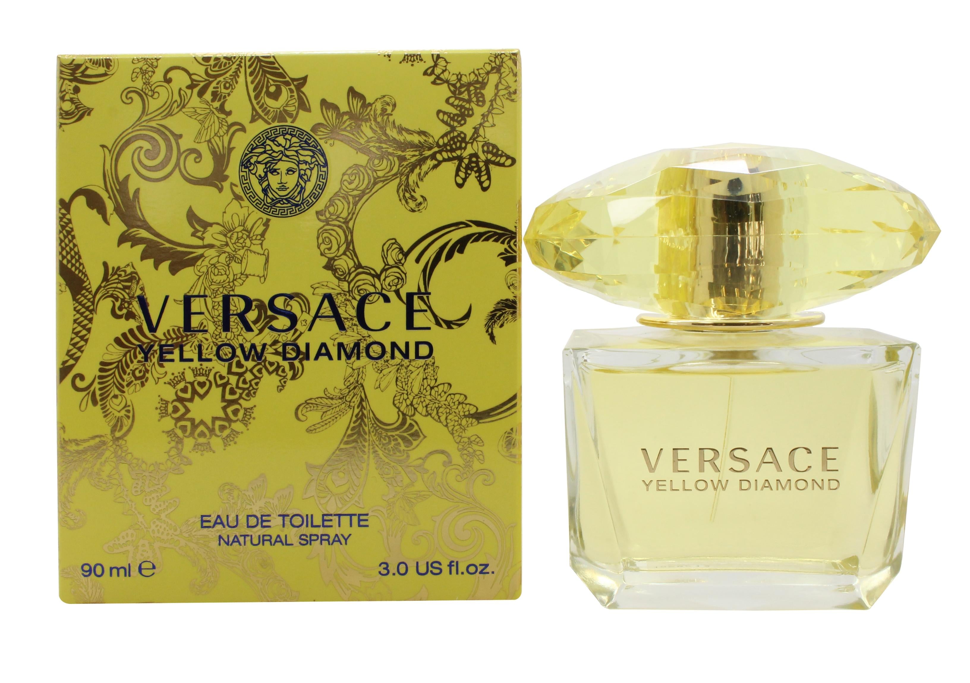 View Versace Yellow Diamond Eau de Toilette 90ml Sprej information