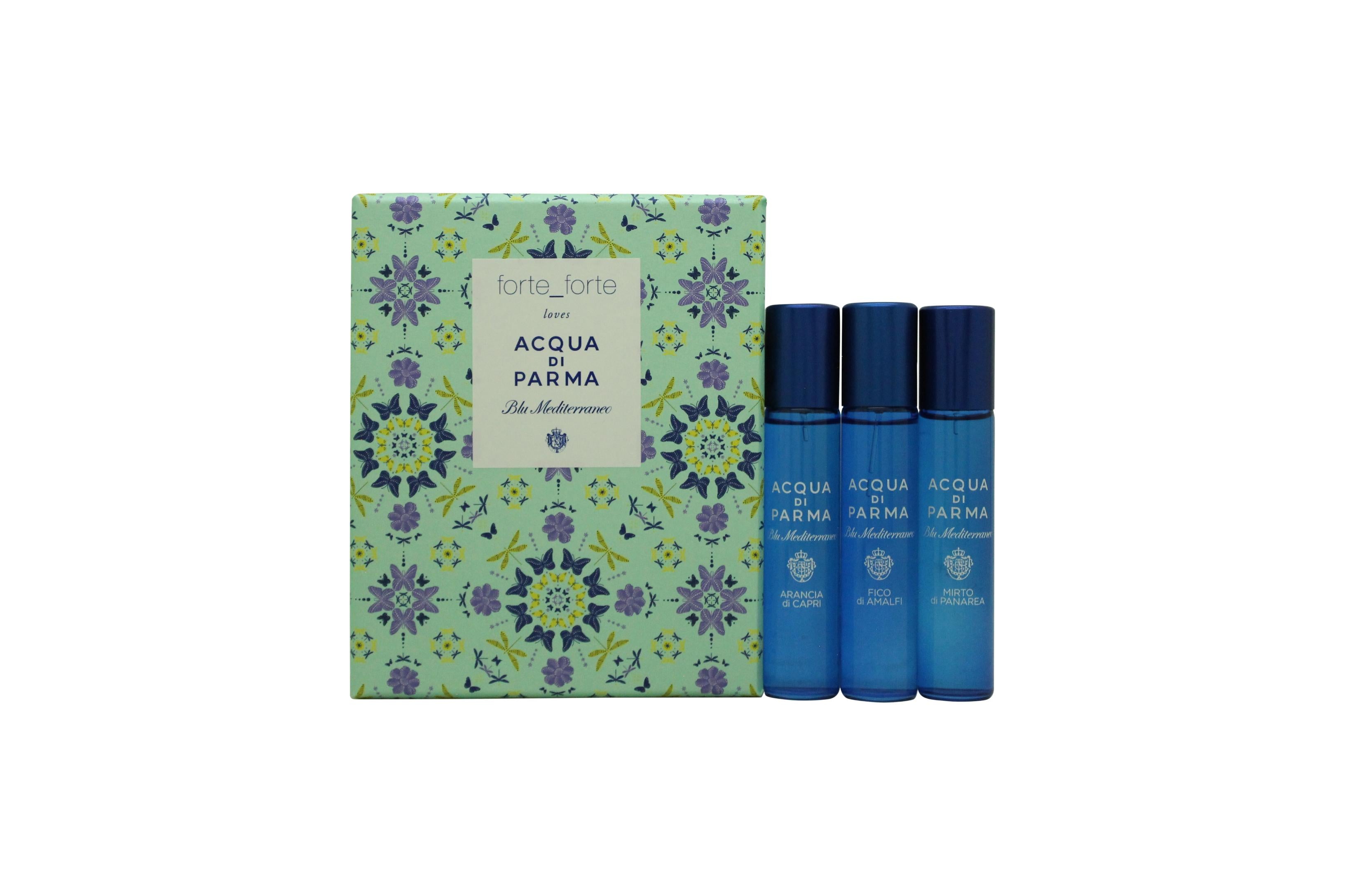 View Acqua di Parma Blu Mediterraneo Discovery Set 12ml Arancia di Capri EDT 12ml Fico di Amalfi EDT 12ml Mirto di Panarea EDT information