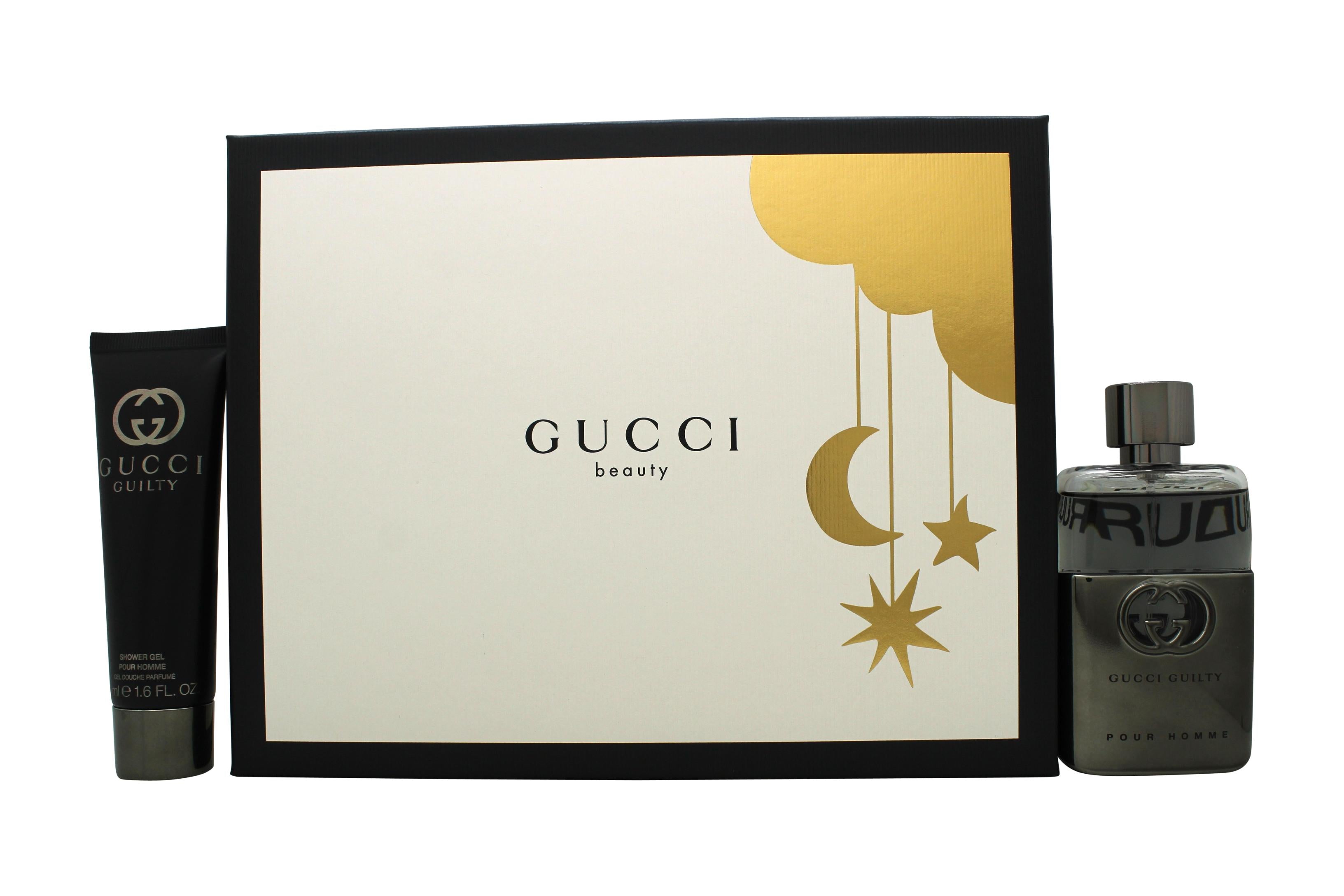 View Gucci Guilty Pour Homme Gift Set 50ml EDT 50ml Shower Gel information