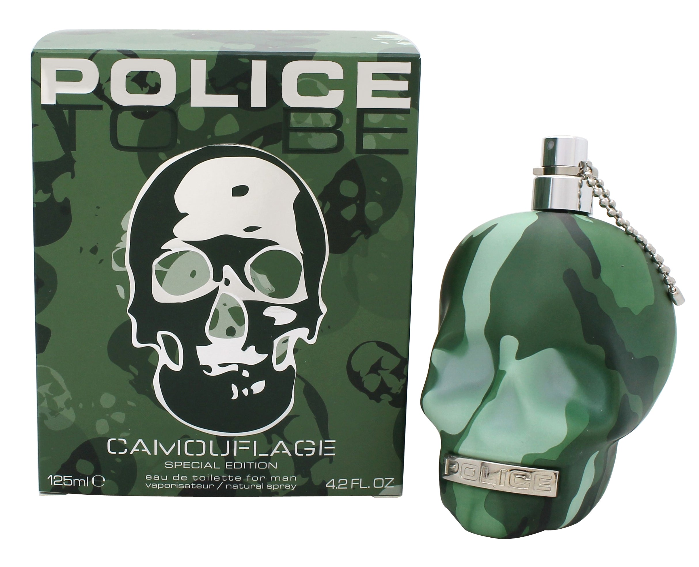 View Police To Be Camouflage Eau de Toilette 125ml Spray information