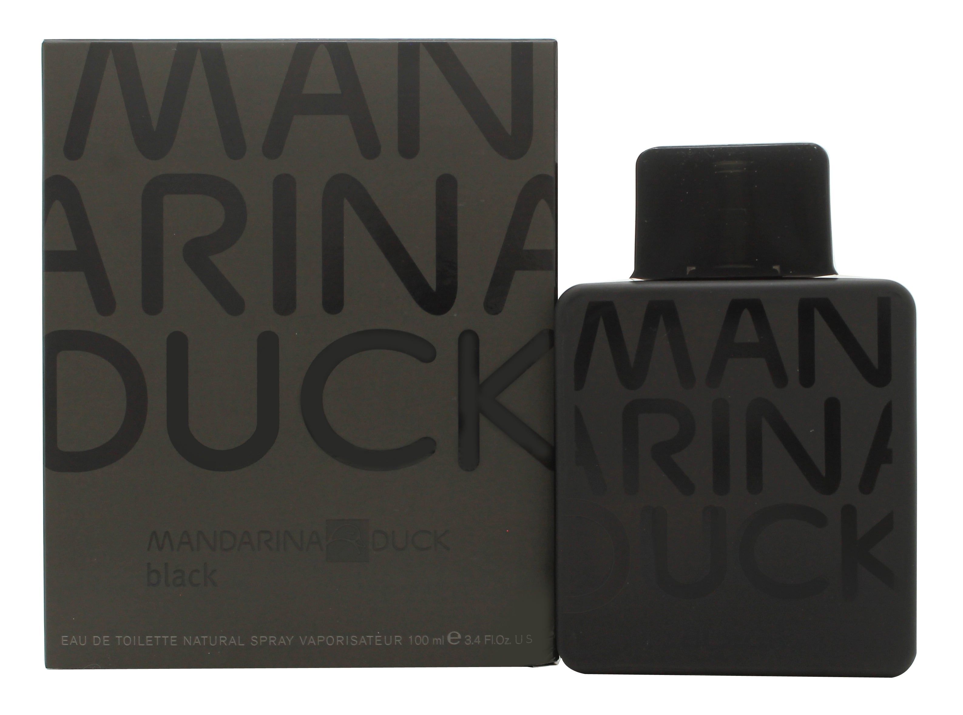 View Mandarina Duck Pure Black for Men Eau De Toilette 100ml Spray information
