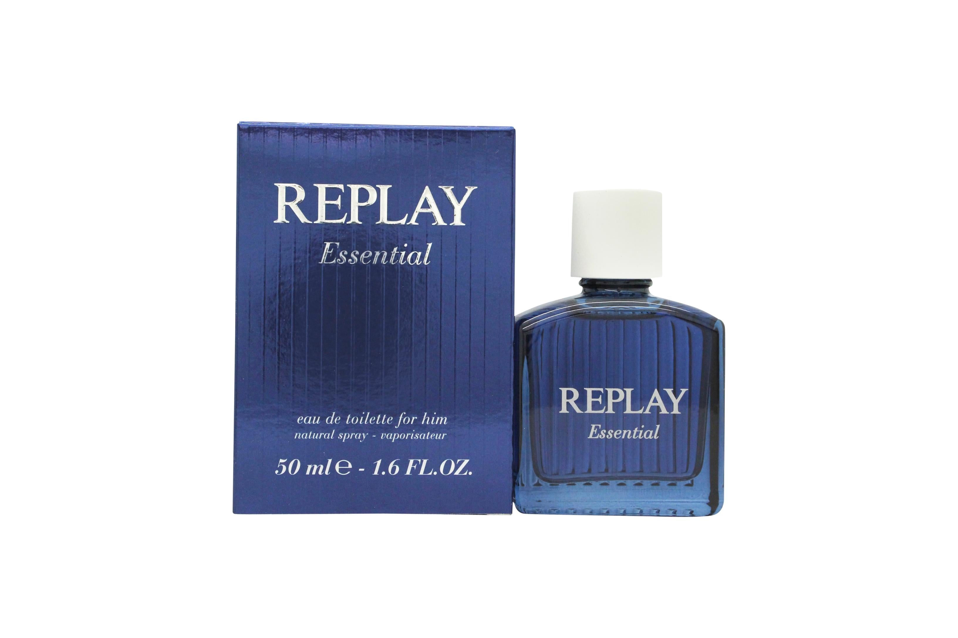 View Replay Essential for Him Eau de Toilette 50ml Spray information