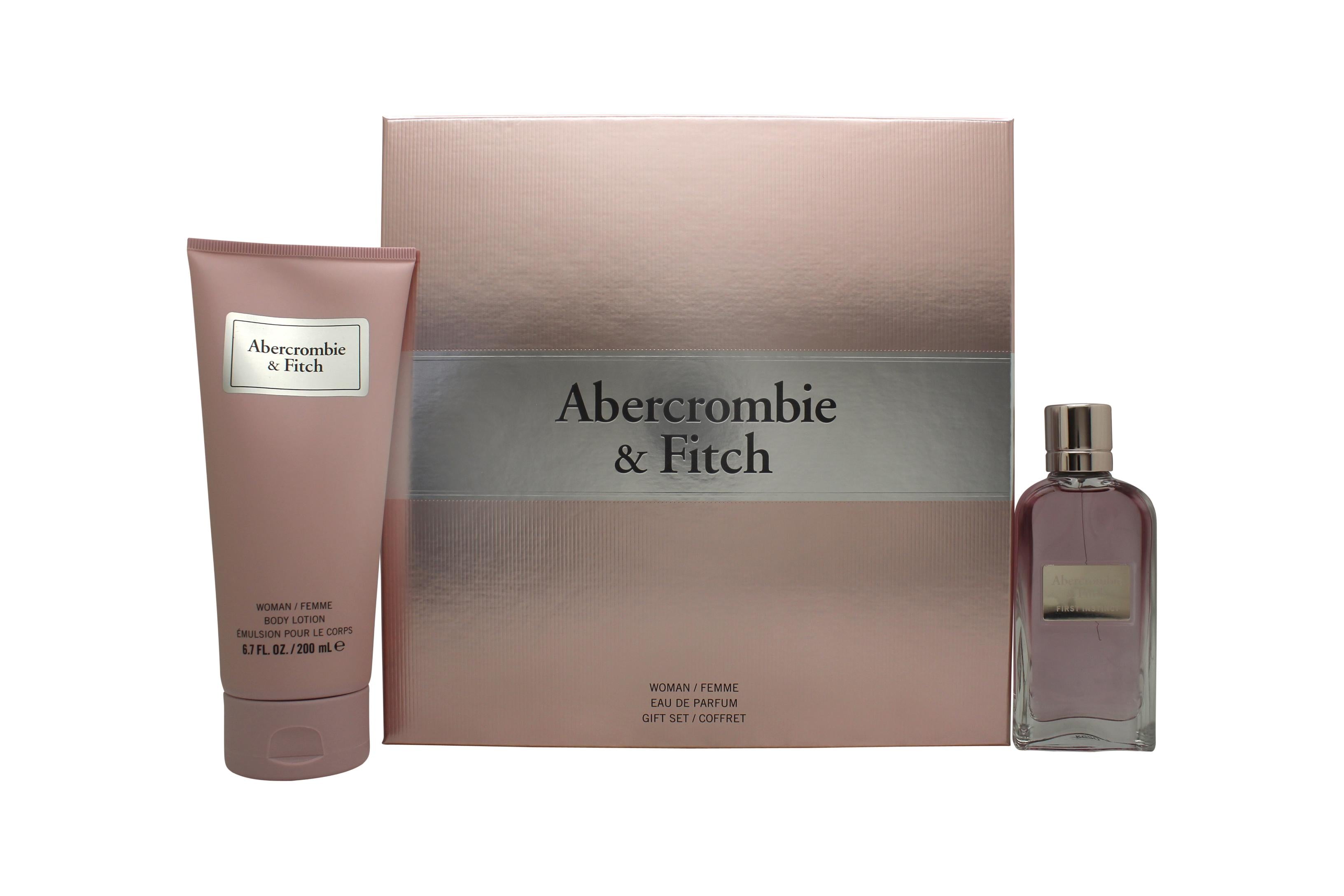 View Abercrombie Fitch First Instinct for Her Gift Set 50ml EDP 200ml Body Lotion information