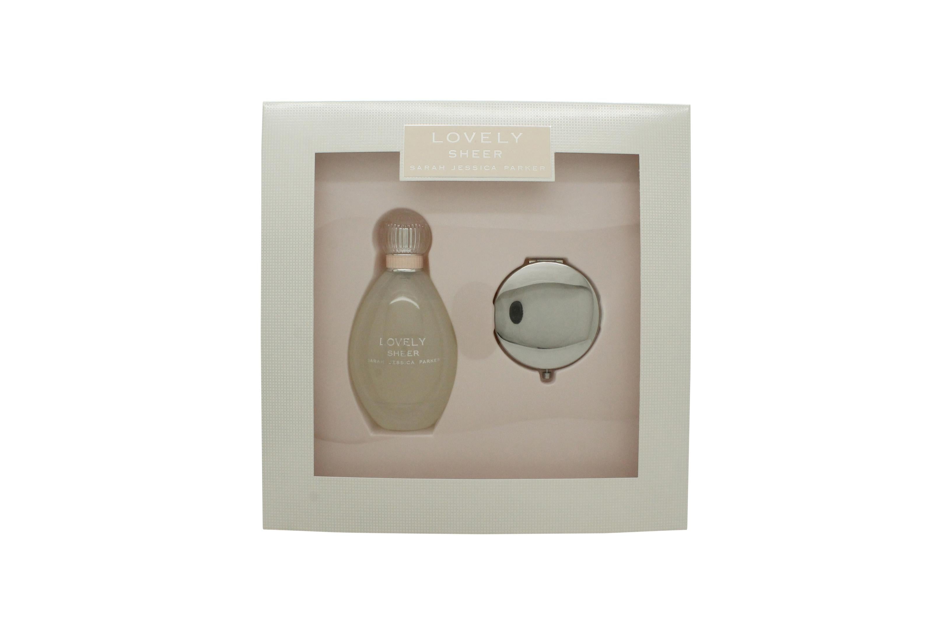 View Sarah Jessica Parker Lovely Sheer Gift Set 100ml EDP Compact Mirror information