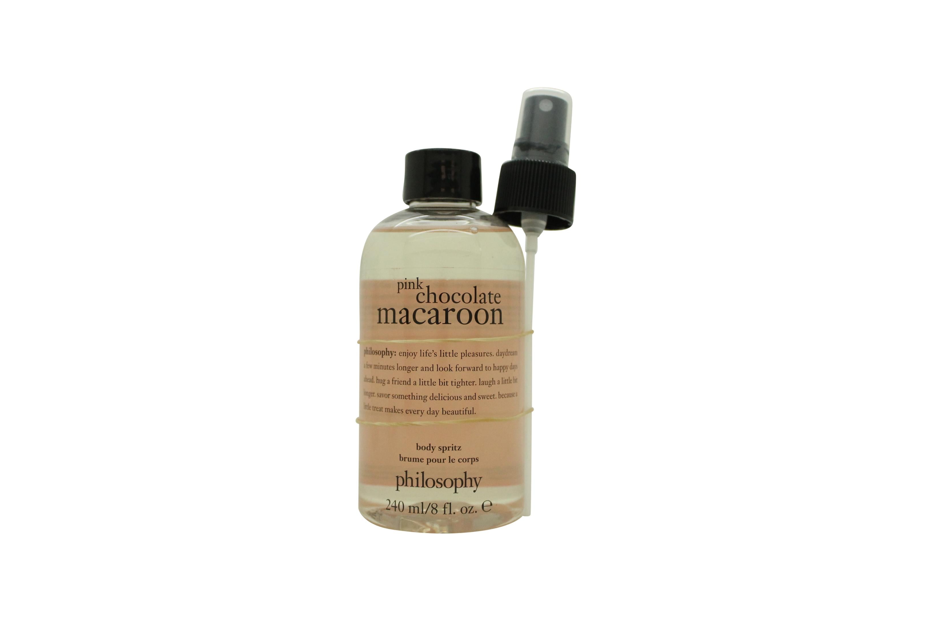 View Philosophy Pink Chocolate Macaroon Body Spritz 240ml information