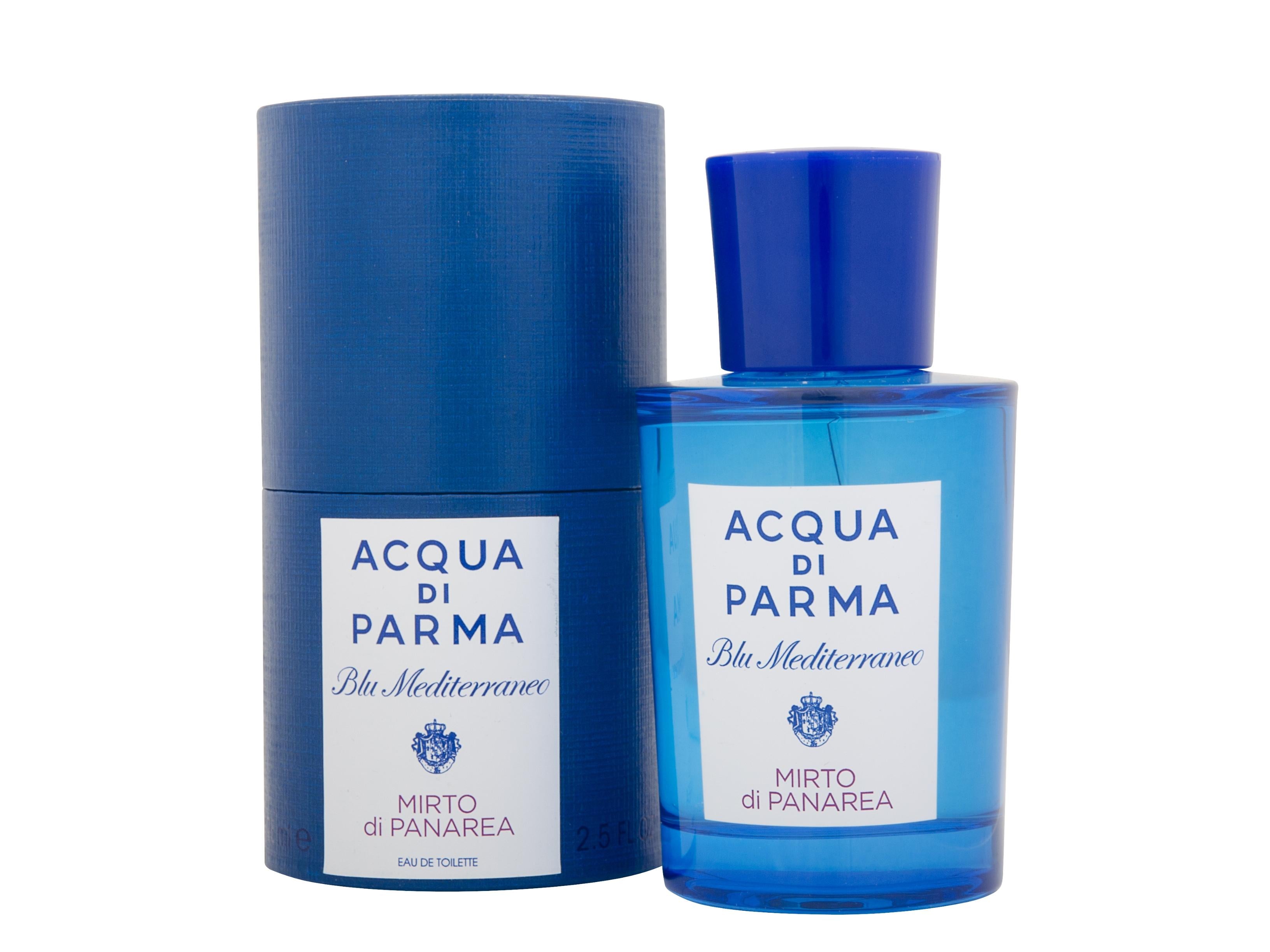 View Acqua di Parma Blu Mediterraneo Mirto di Panarea Eau de Toilette 75ml Sprej information