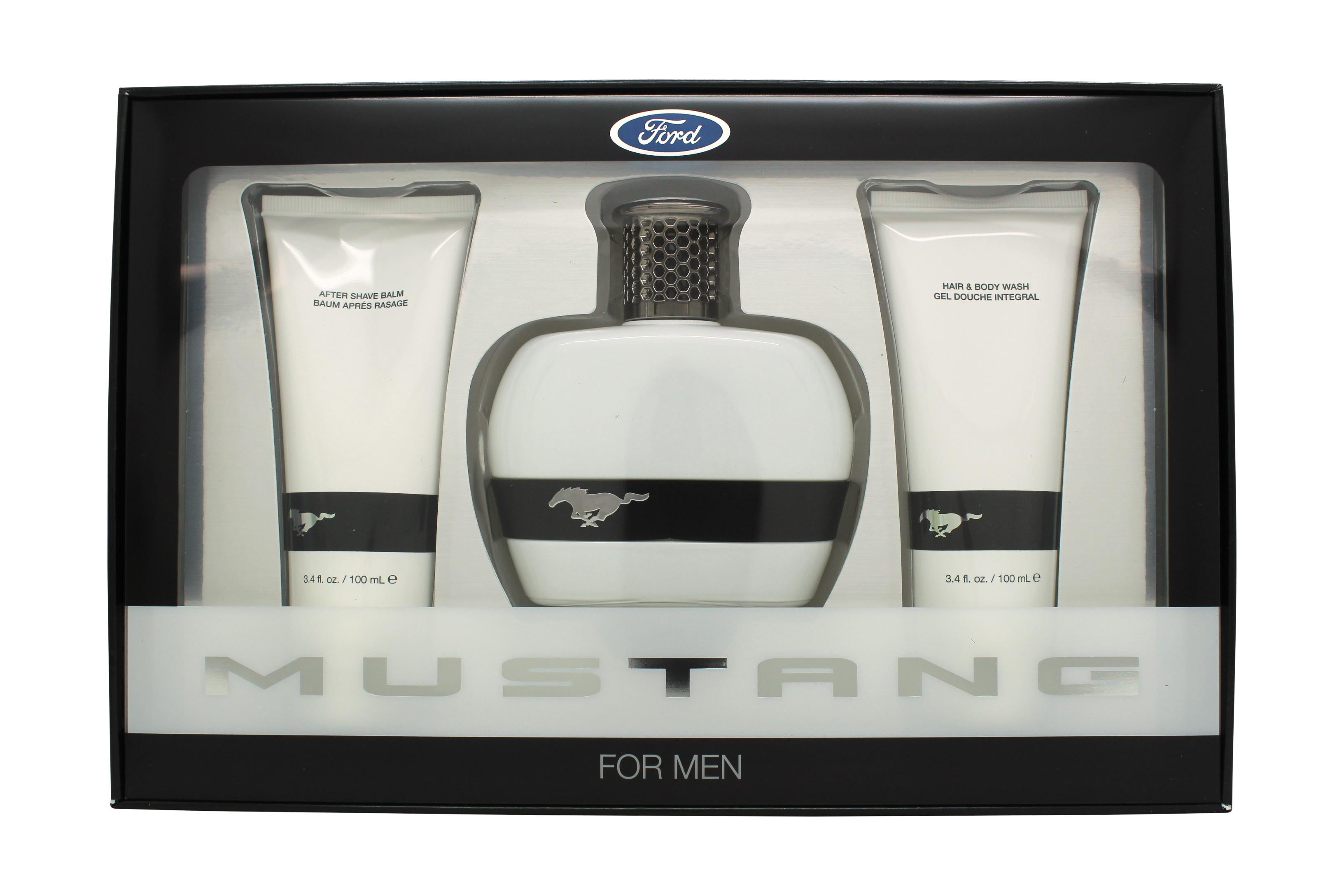 View Mustang Ford Mustang Gift Set 100ml EDT 100ml Aftershave Balm 100ml Shower Gel information