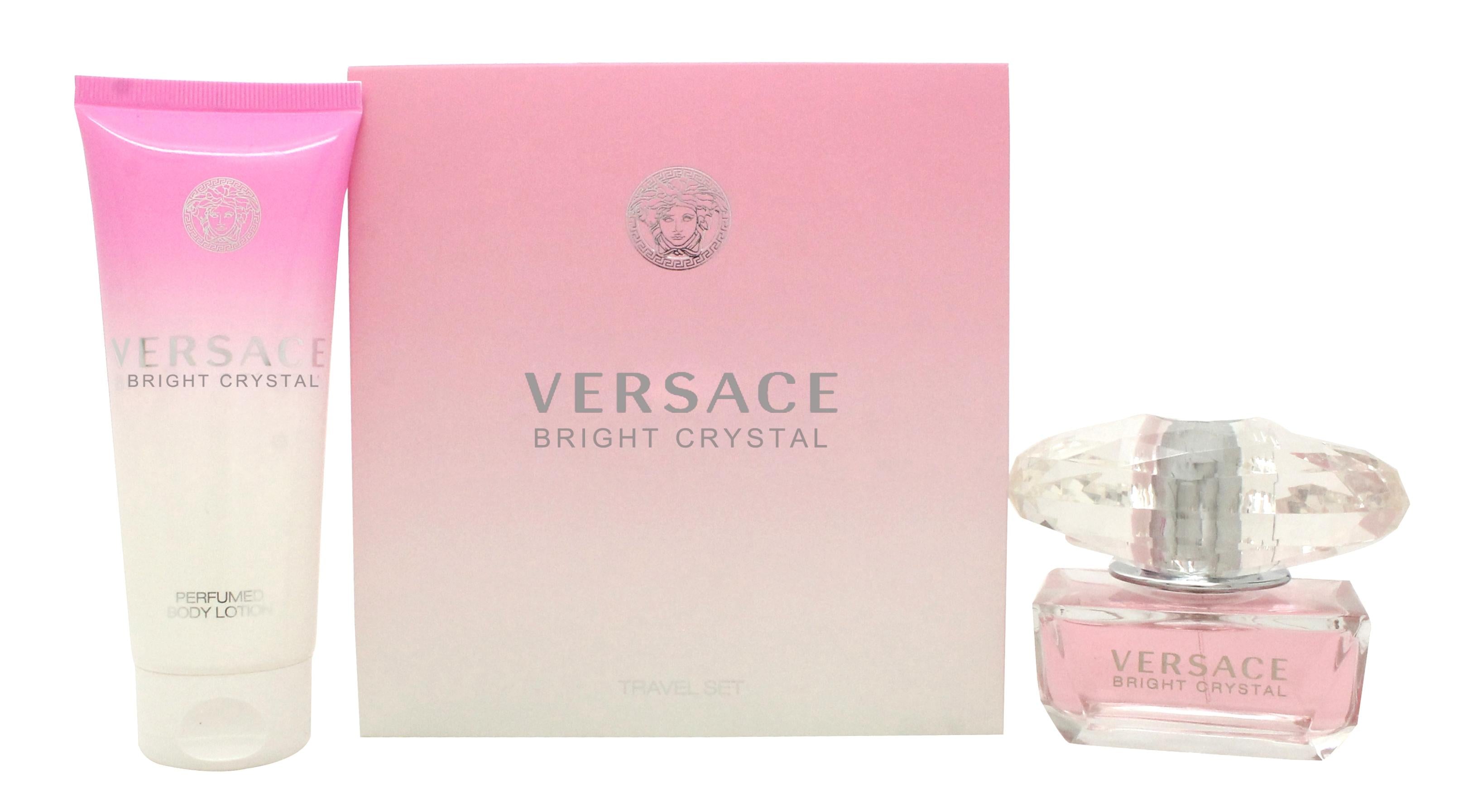 View Versace Bright Crystal Gift Set 50ml EDT 100ml Body Lotion information