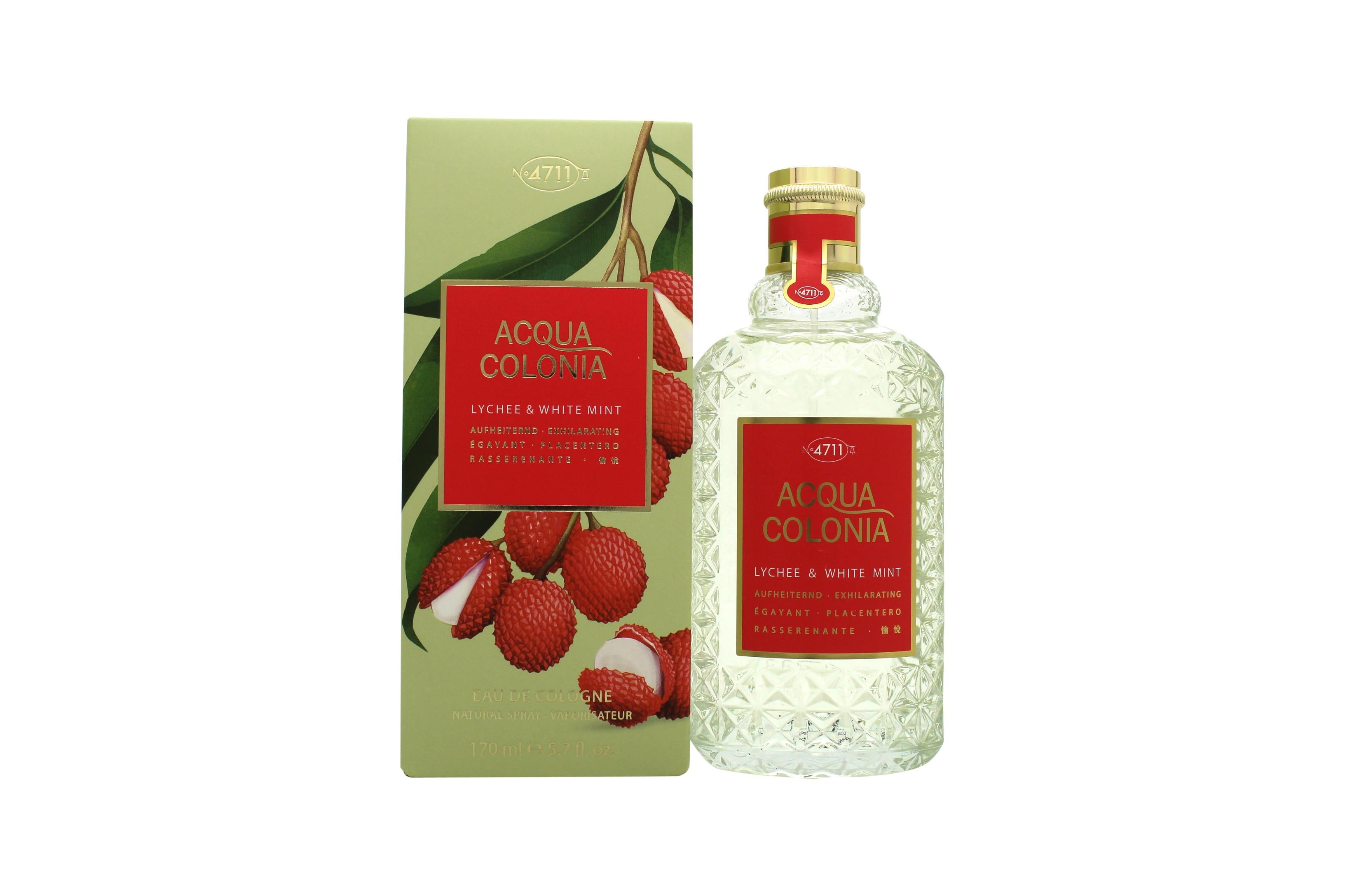 View Mäurer Wirtz 4711 Acqua Colonia Lychee White Mint Eau de Cologne 170ml Spray information