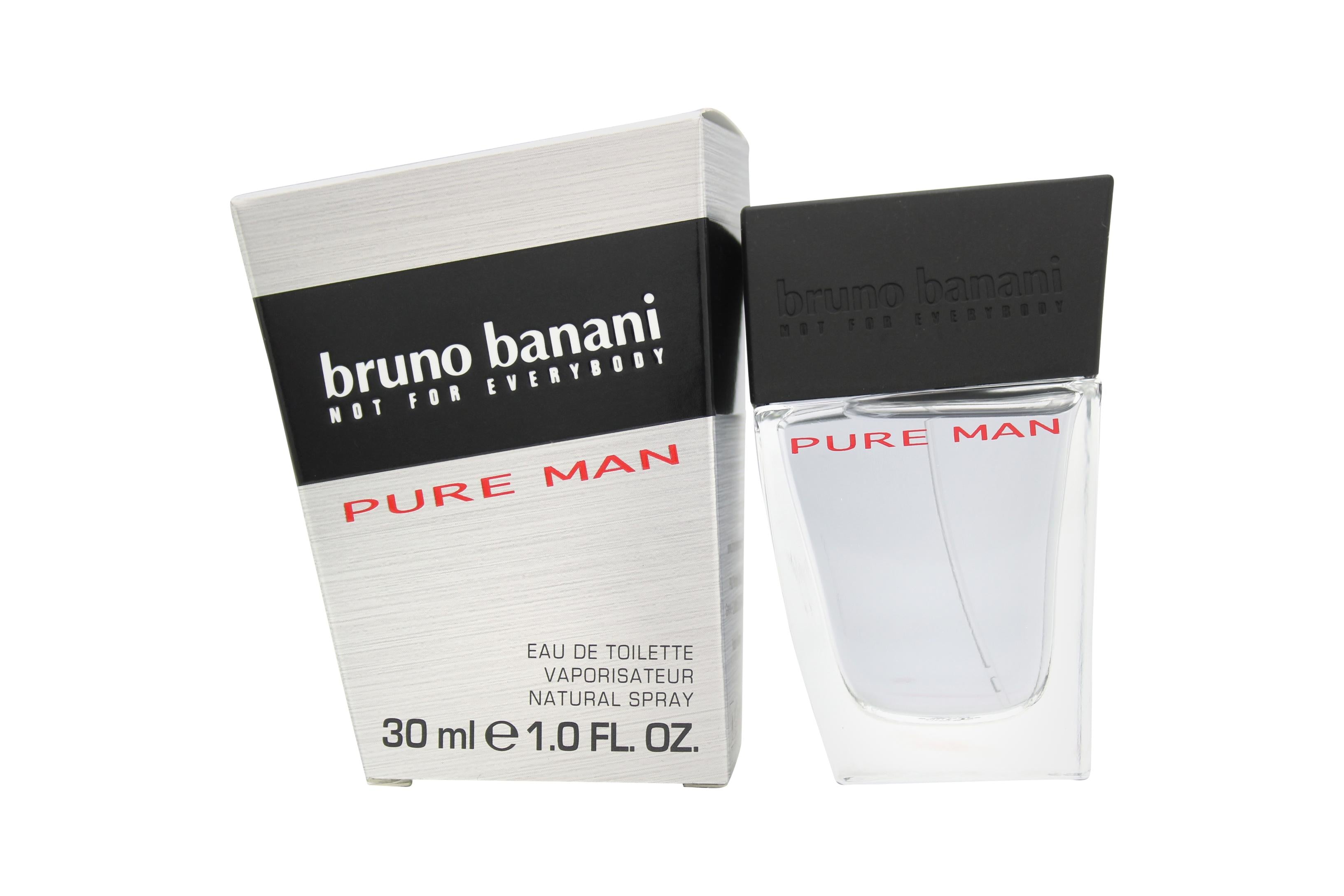 View Bruno Banani Pure Man Eau de Toilette 30ml Spray information