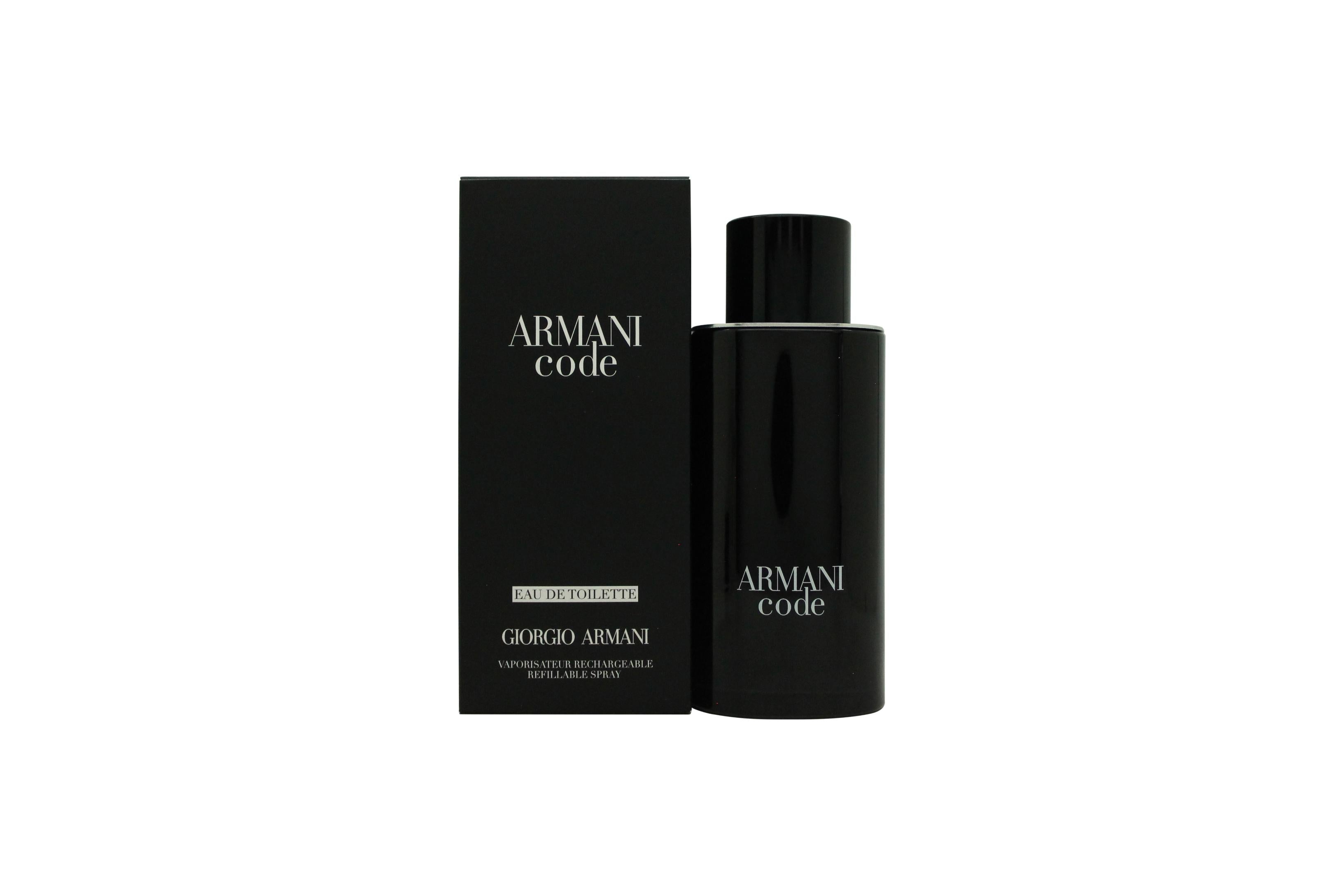 View Giorgio Armani Armani Code Eau de Toilette 125ml Refillable Spray information